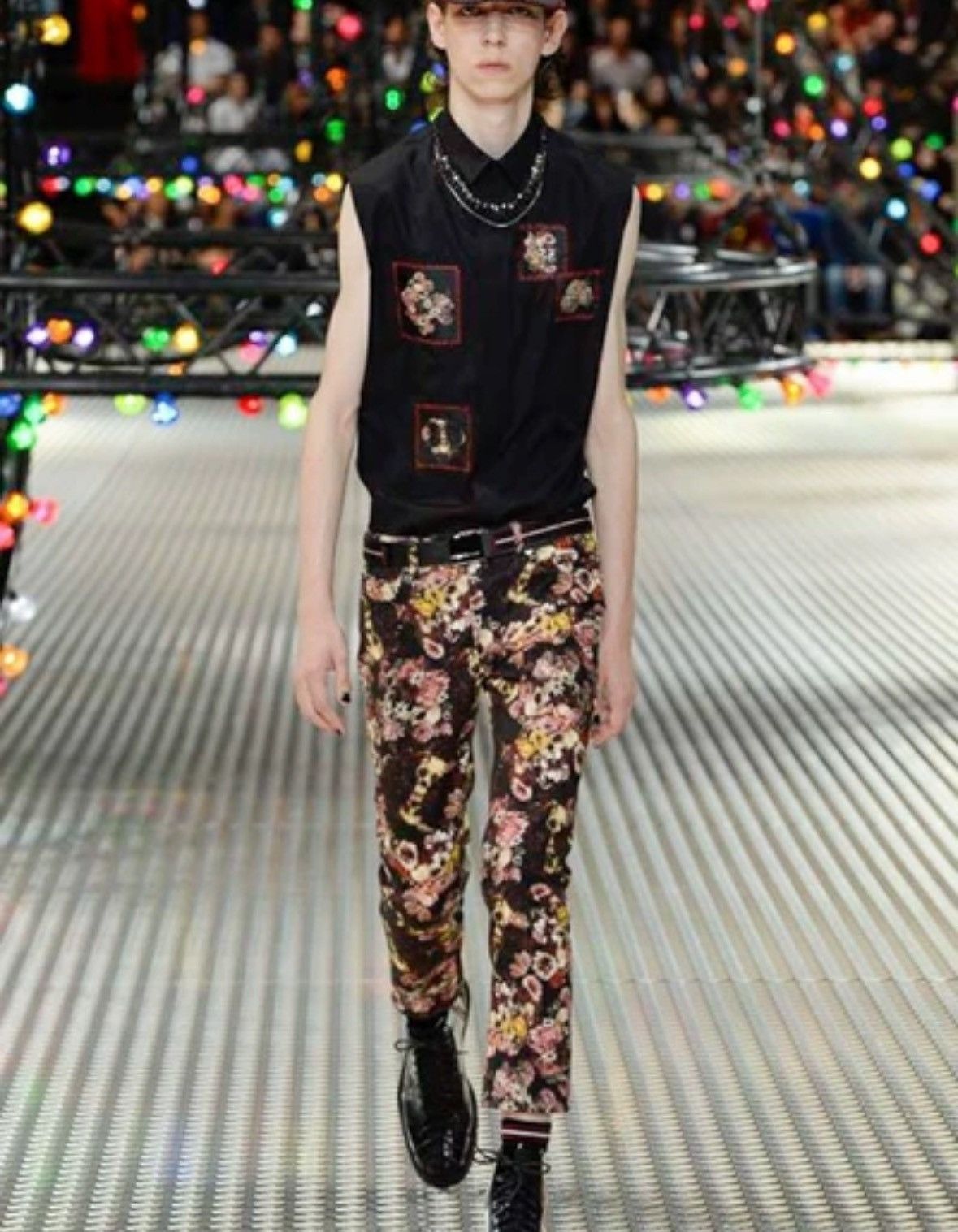Dior Dior Homme x Tetsuya Kamei Skull Flower Jacket2412-Nextarrow Size US M / EU 48-50 / 2 - 4 Thumbnail