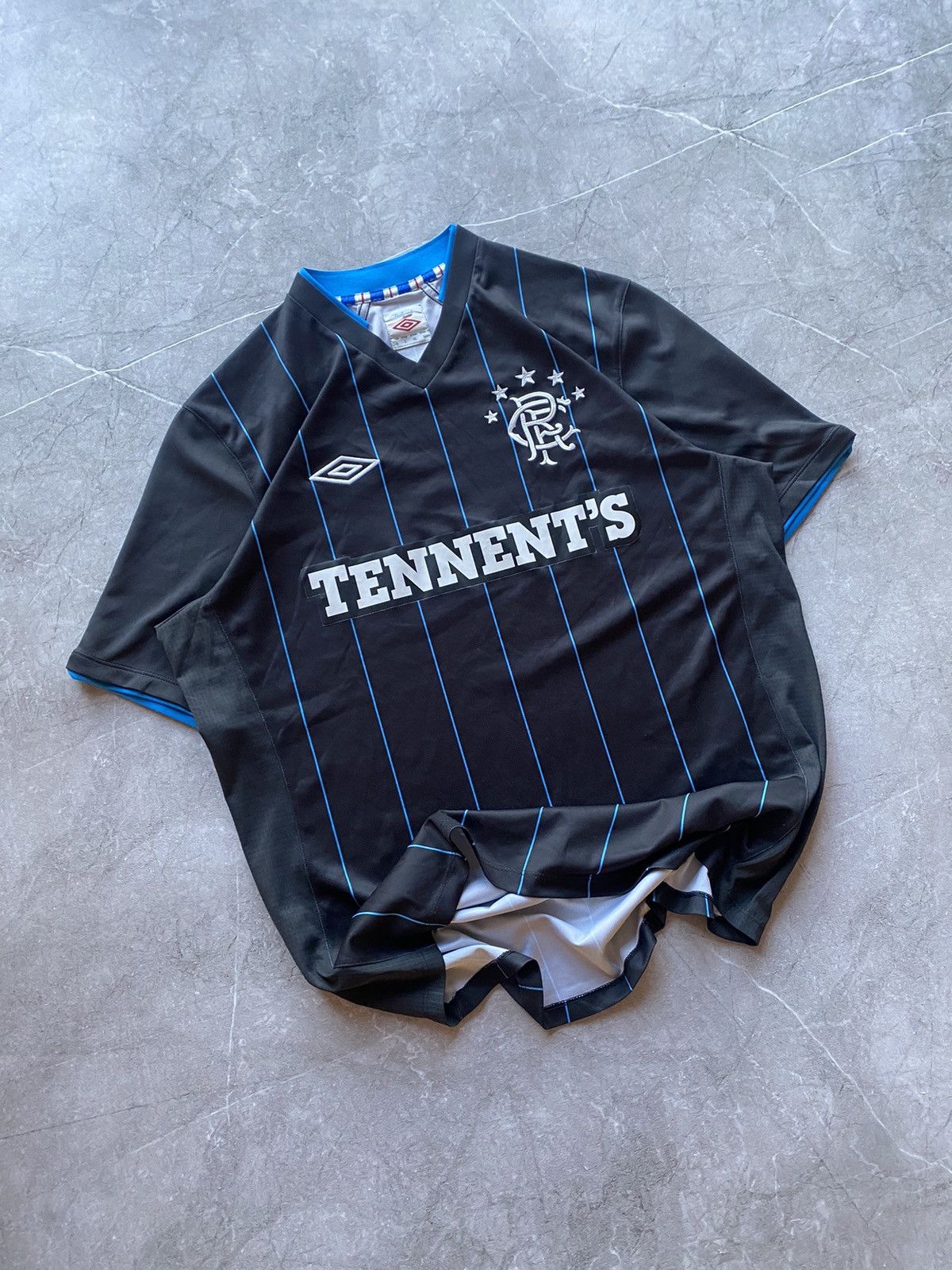 Umbro Umbro Rangers Glasgow 2012/2013 Home Football Soccer Jersey Size US L / EU 52-54 / 3 - 1 Thumbnail