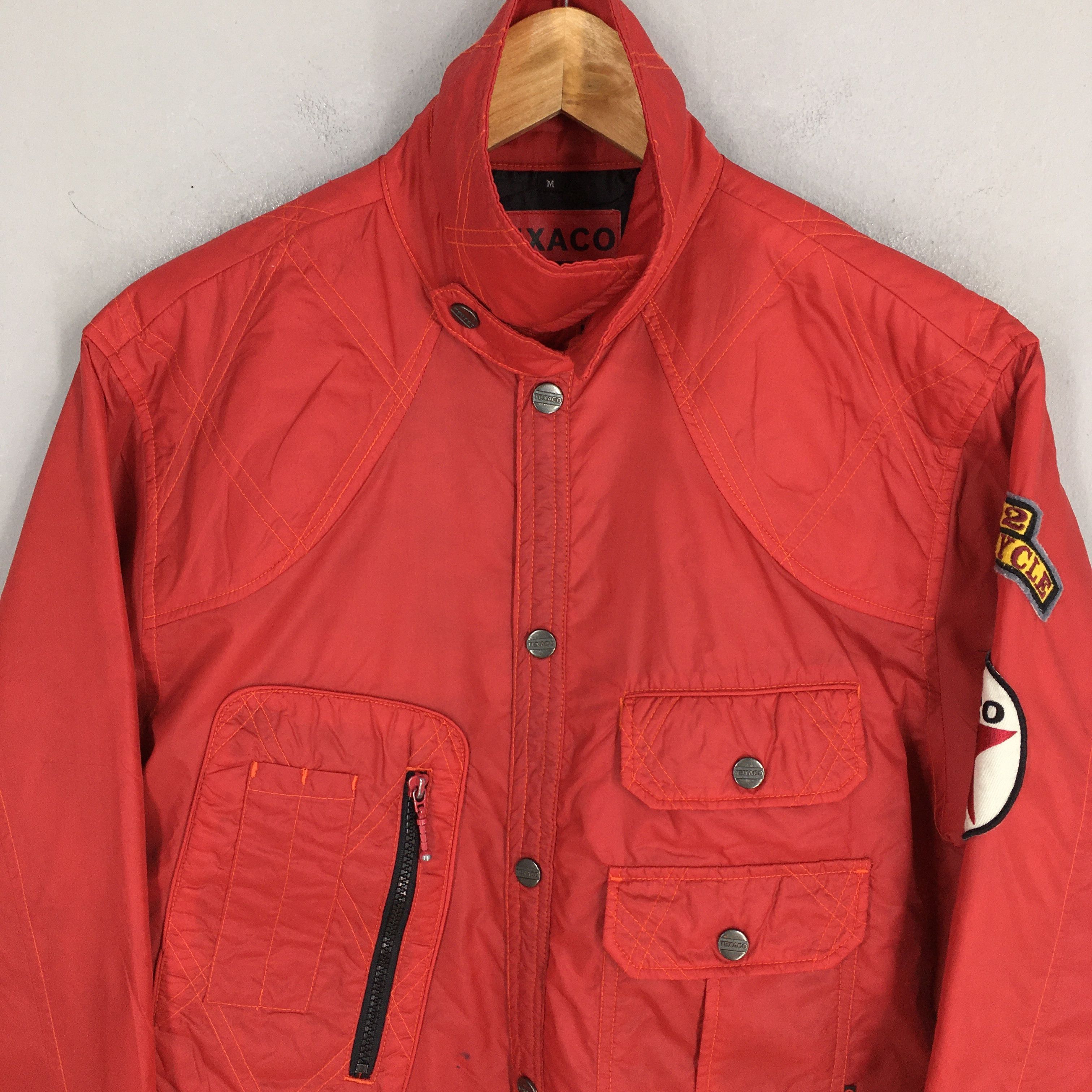 Benetton Texaco Havoline Motorsport Racing Car Jacket Medium Size US M / EU 48-50 / 2 - 2 Thumbnail