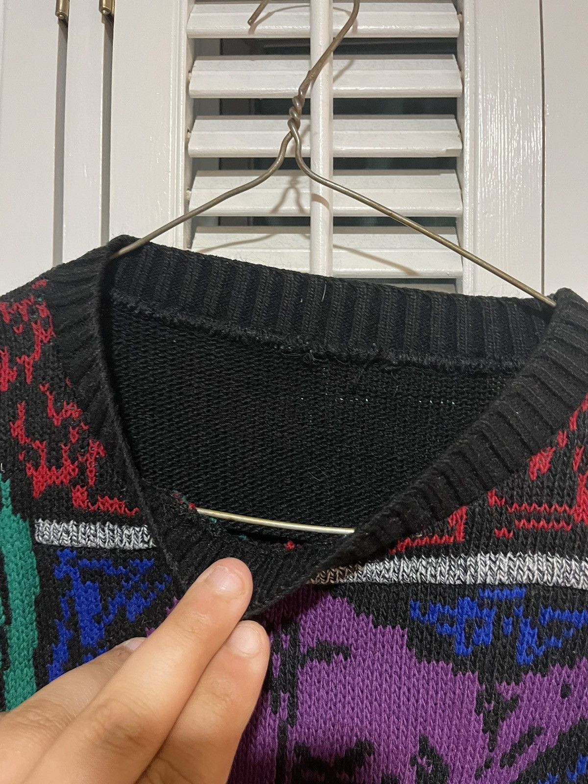 Vintage 80s Kids Dinosaur Sweater Size US XXS / EU 40 - 4 Thumbnail