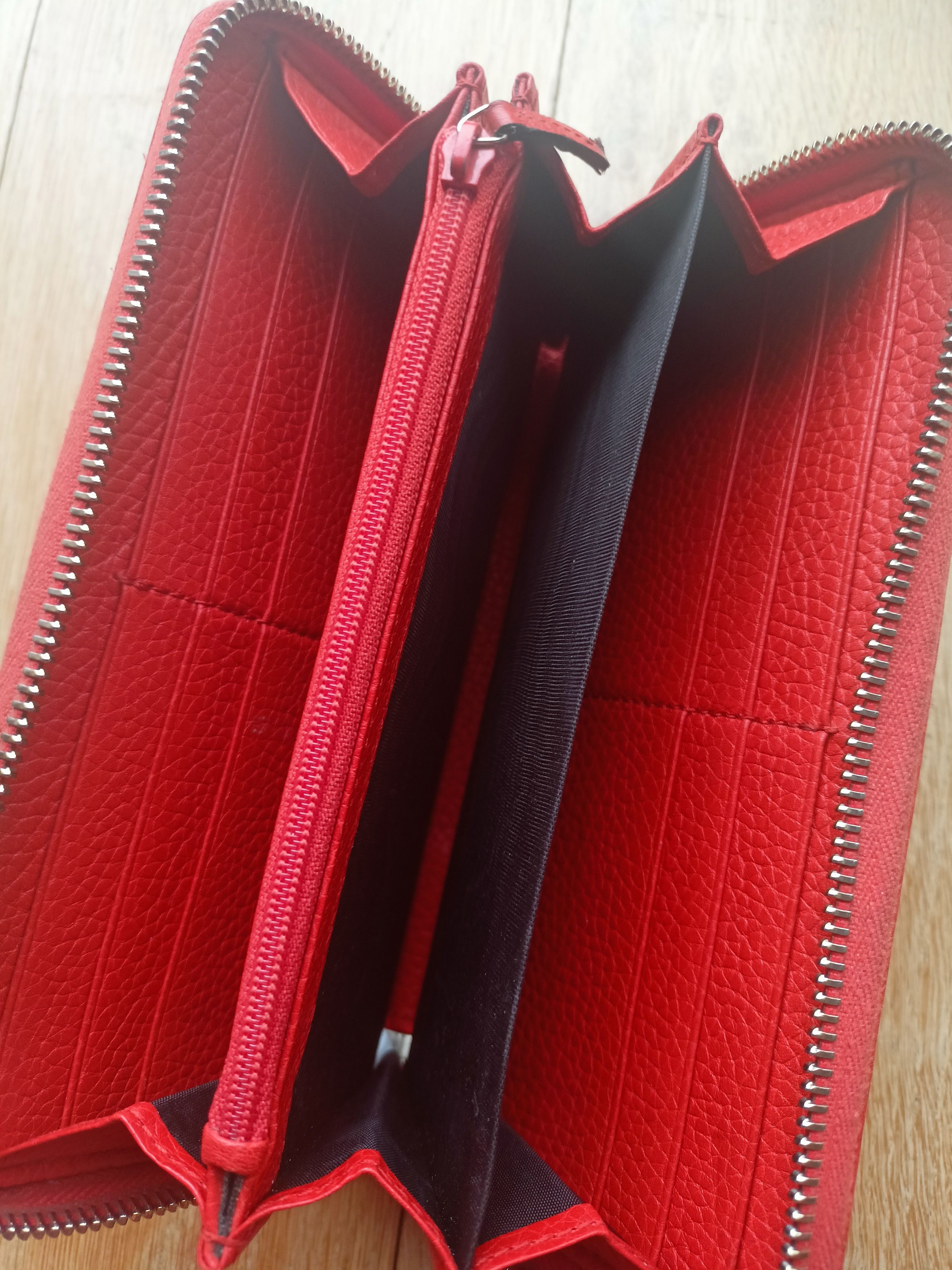Gucci Gucci Soho GG orange leather long wallet Size ONE SIZE - 6 Thumbnail