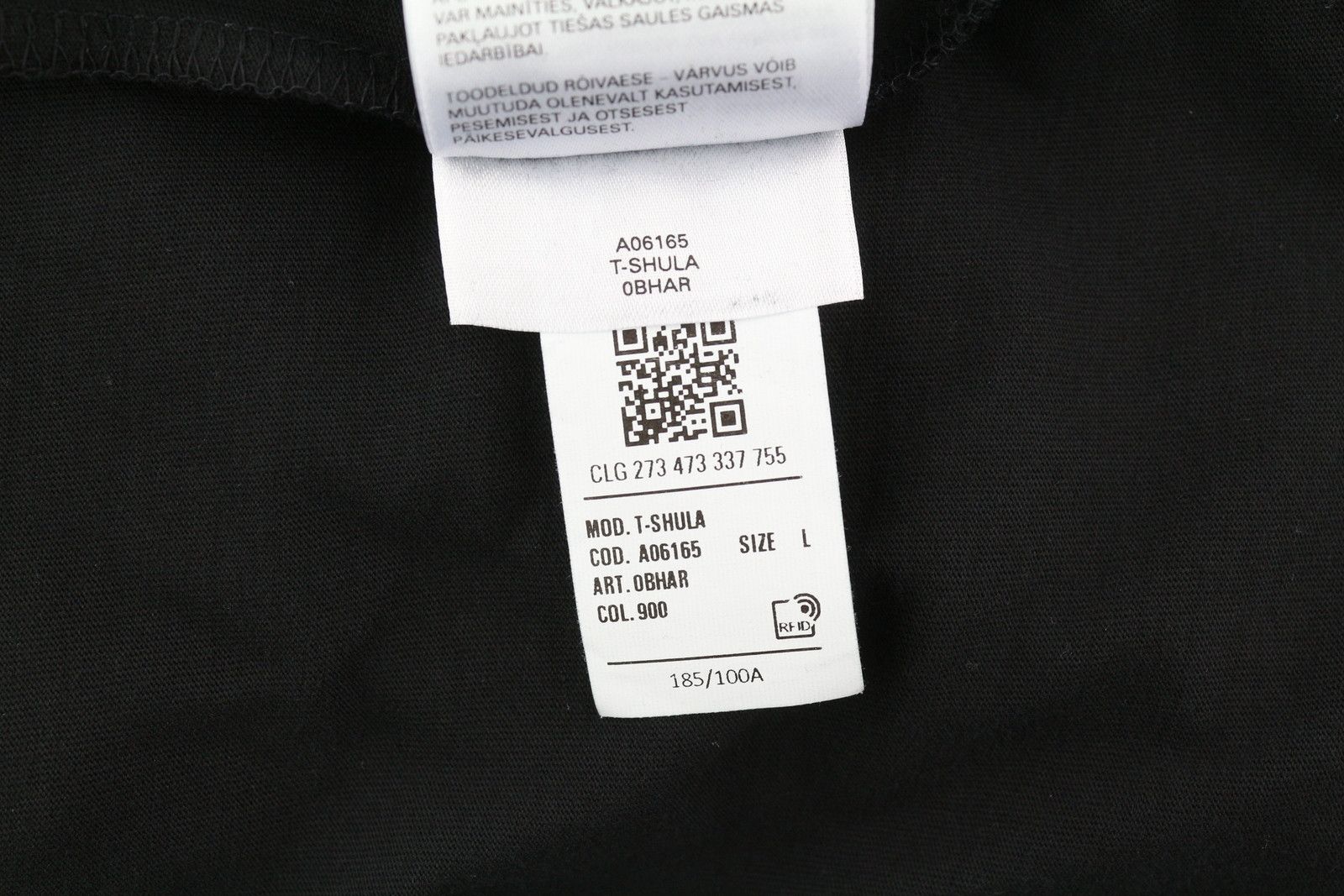 Diesel T-SHULA L Black d Crew Neck Logo Tricot T-Shirt 85138 Size US L / EU 52-54 / 3 - 10 Thumbnail