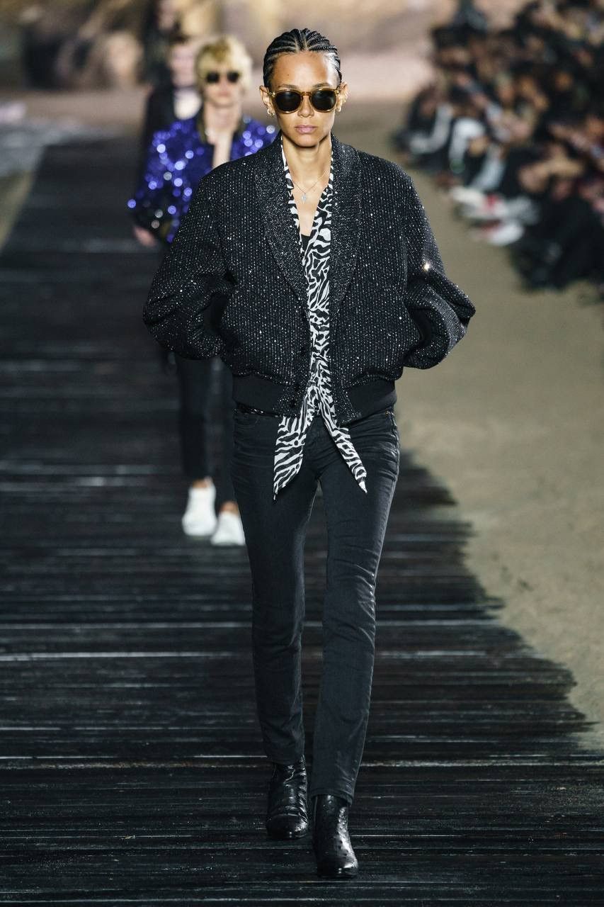 Hedi Slimane × Saint Laurent Paris × Yves Saint Laurent Saint