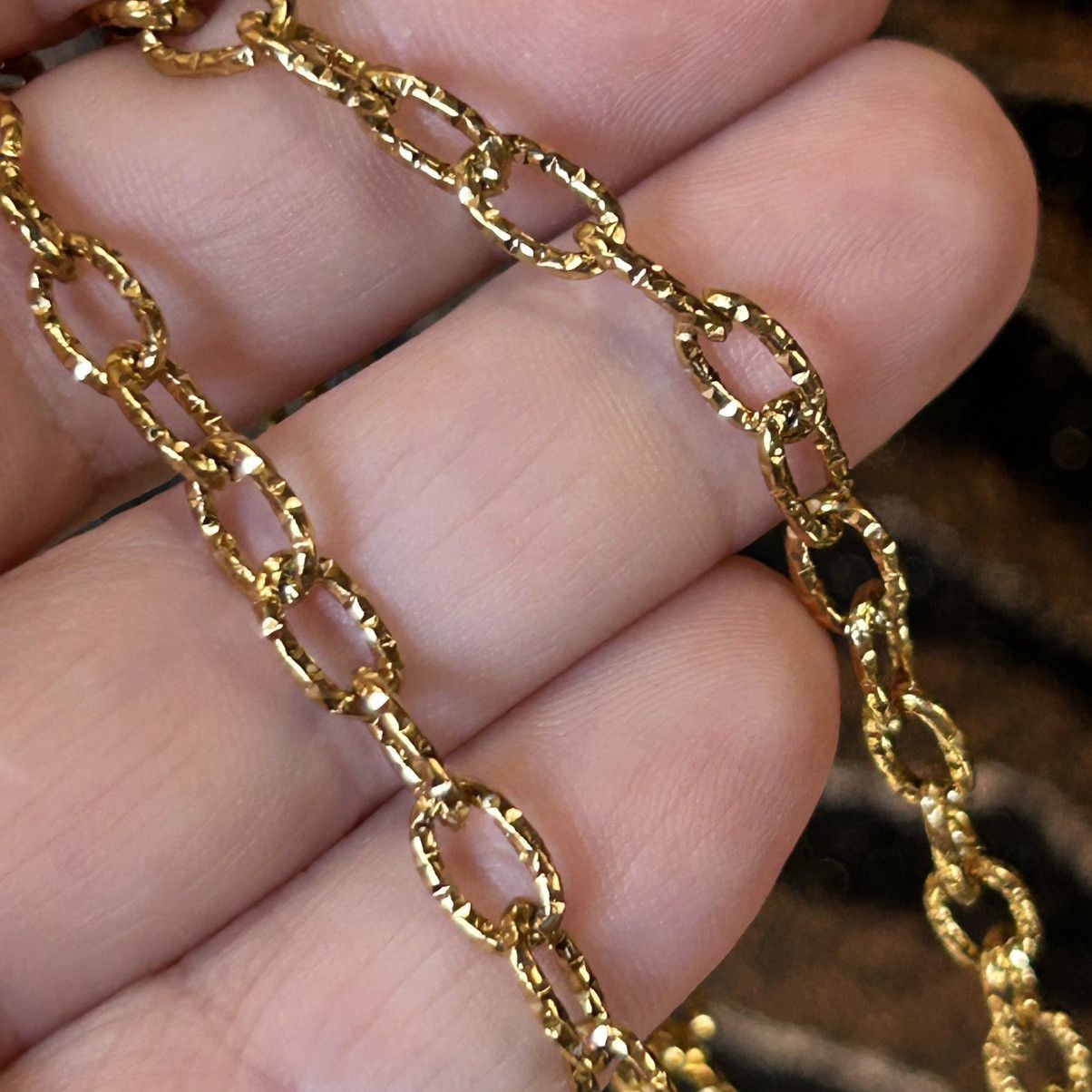 Handmade Handcrafted rutilated quartz glass stone beaded bar necklace Size ONE SIZE - 7 Thumbnail