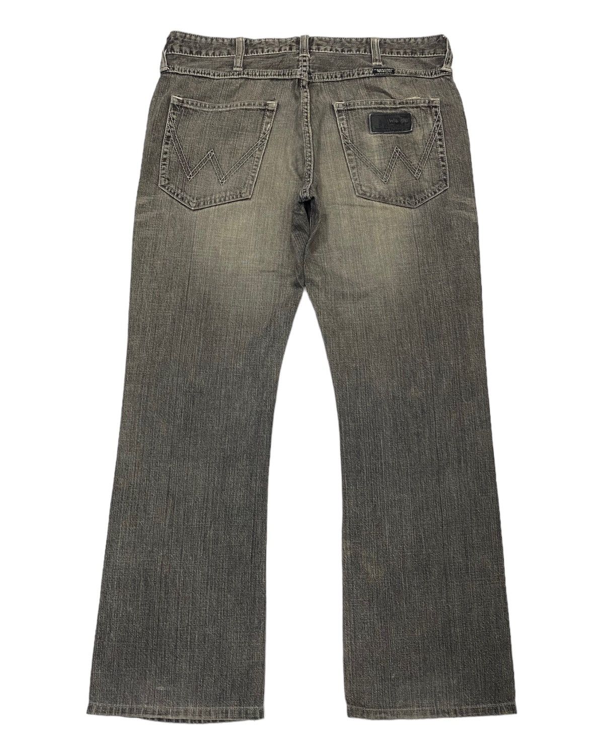 Japanese Brand × True Religion × Wrangler VINTAGE WRANGLER FLARE DISTRESS DENIM TRUE RELIGION STYLE Size US 33 - 4 Thumbnail