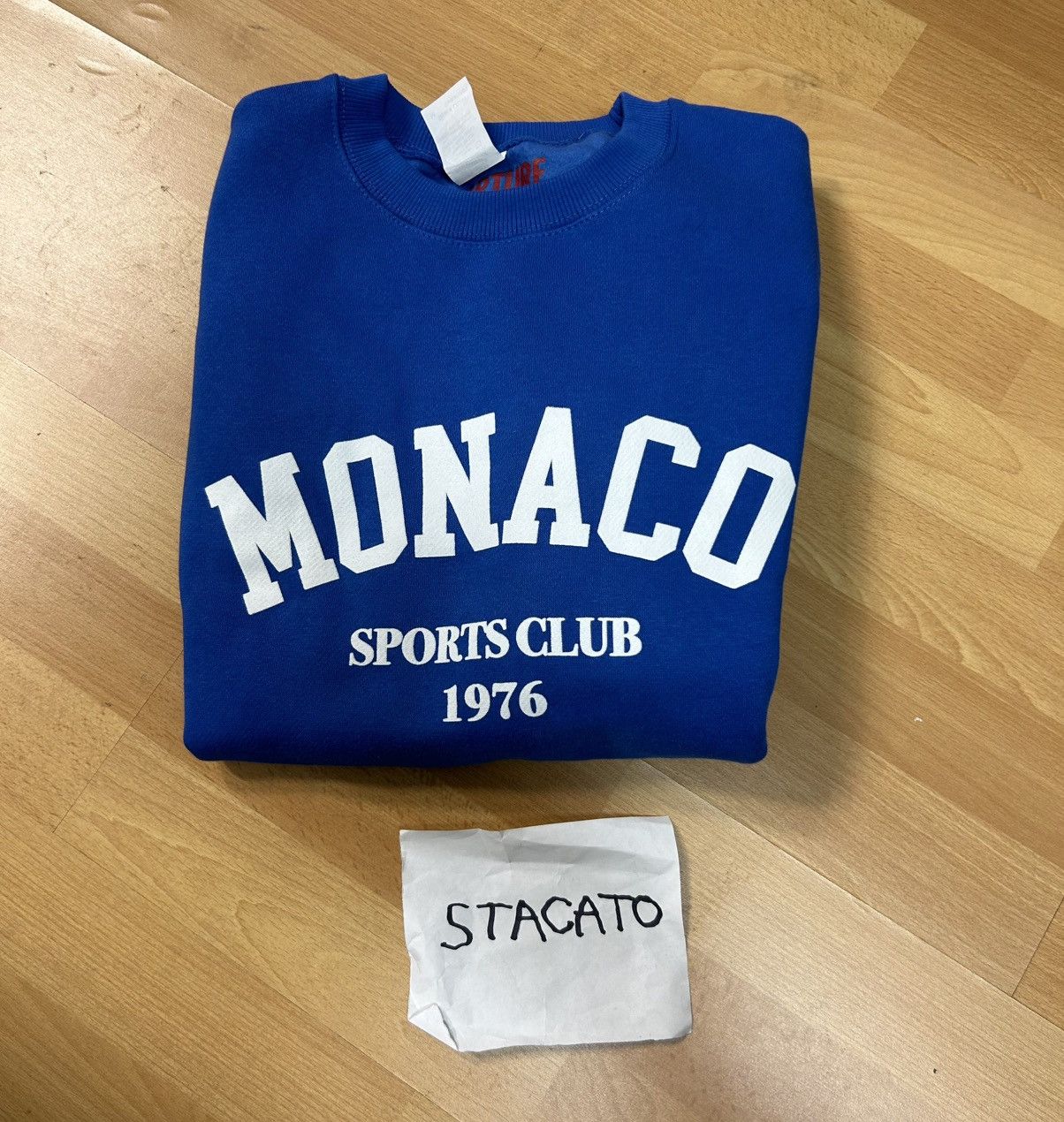 Other × Vintage Departure Monaco Crewneck Blue Medium Size US M / EU 48-50 / 2 - 4 Thumbnail
