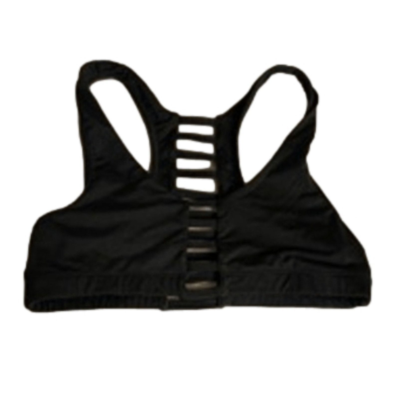 Pink Y2K Black Strappy Sports Bra PINK Victoria’s Secret M Size ONE SIZE - 3 Thumbnail