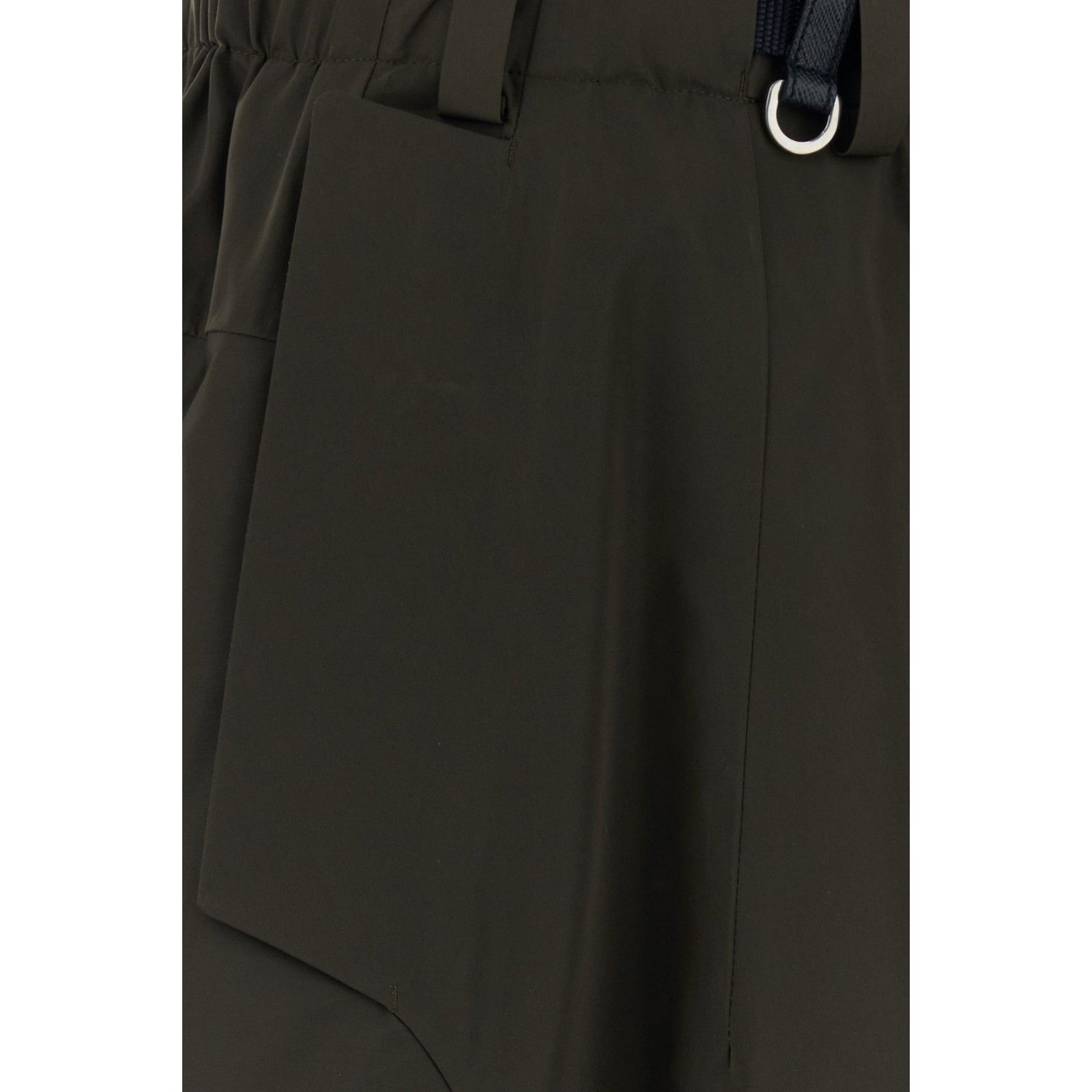 Prada PRADA Green Polyester Tech Fabric Skirt New And Authentic (W Size 30" / US 8 / IT 44 - 3 Thumbnail