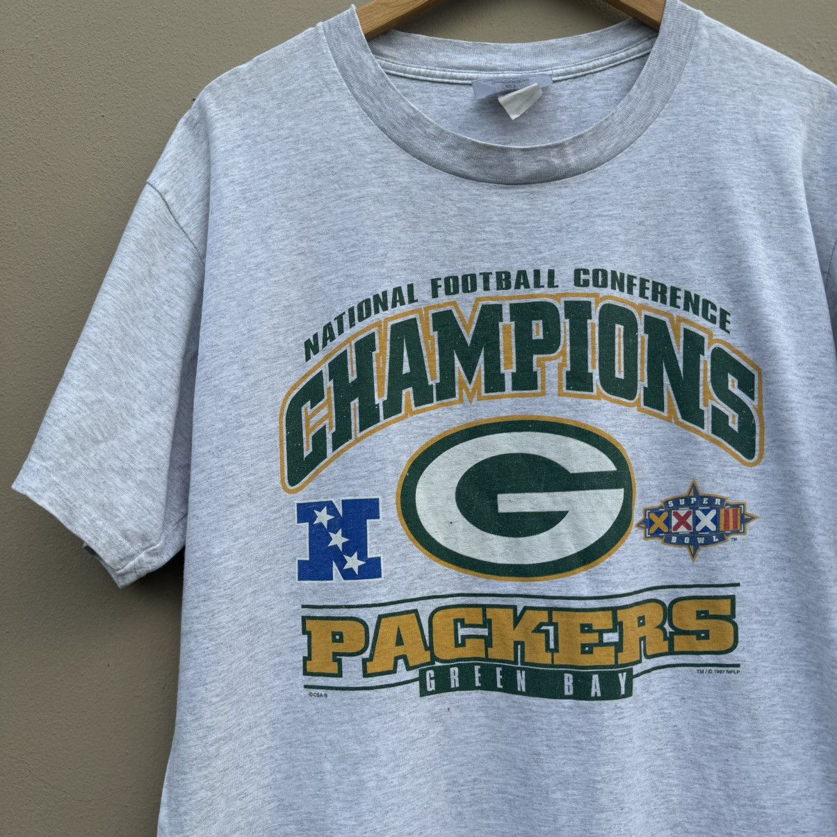 MLB × Vintage Vintage Green bay packers NFL 1997 tee Size US L / EU 52-54 / 3 - 2 Thumbnail