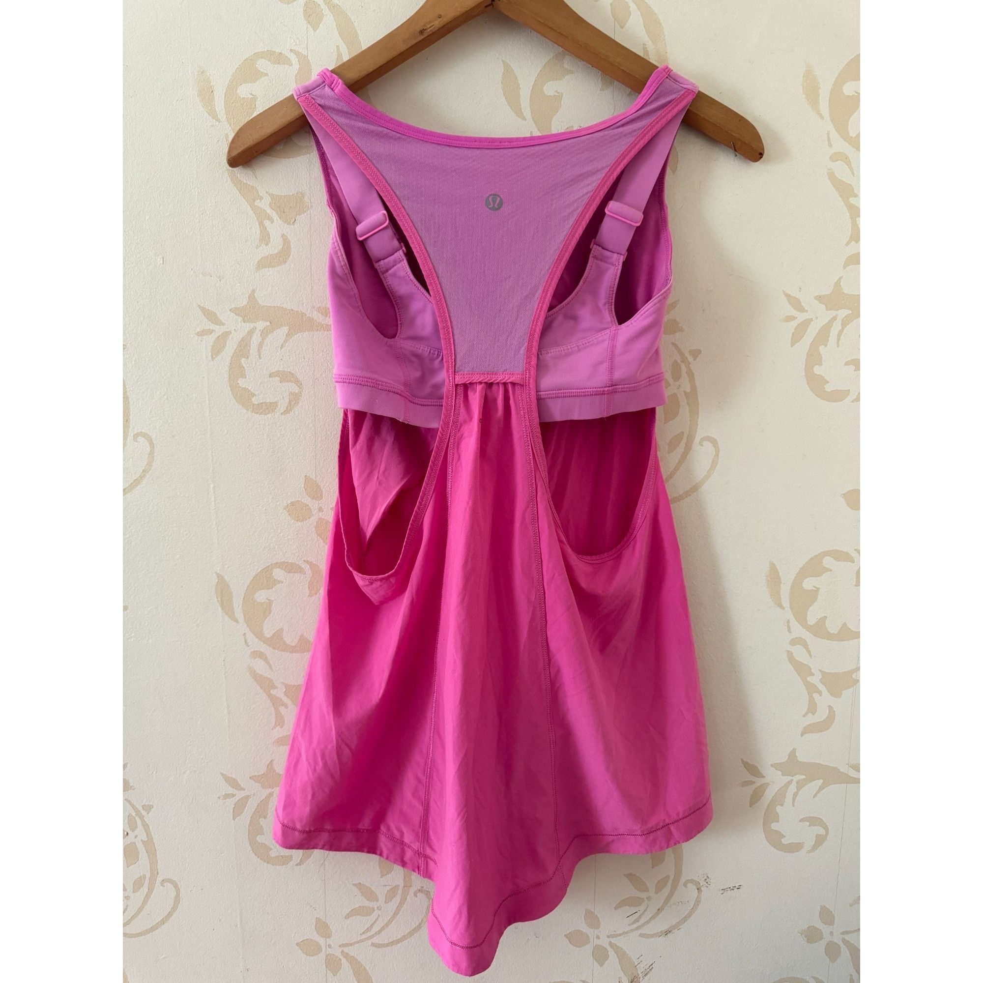 Lululemon Lululemon Pink w/Built-in Bra Power Y Tank Top - Ladies Size Size S / US 4 / IT 40 - 2 Thumbnail