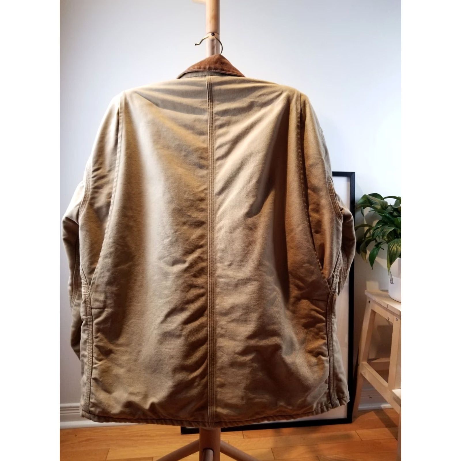 Carhartt VINTAGE Carhartt DUCK CHORE WORK BLANKET LINING DISTRESSED JACKET SZ 48 MAN Size US M / EU 48-50 / 2 - 7 Thumbnail