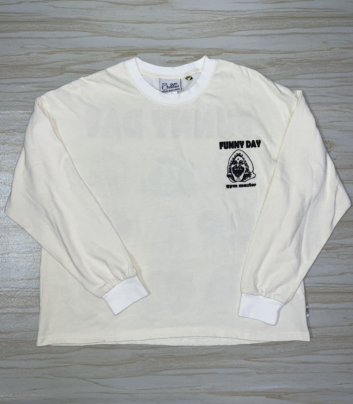Other Gym Master Funny Day Long Sleeve Shirt Size US L / EU 52-54 / 3 - 2 Thumbnail
