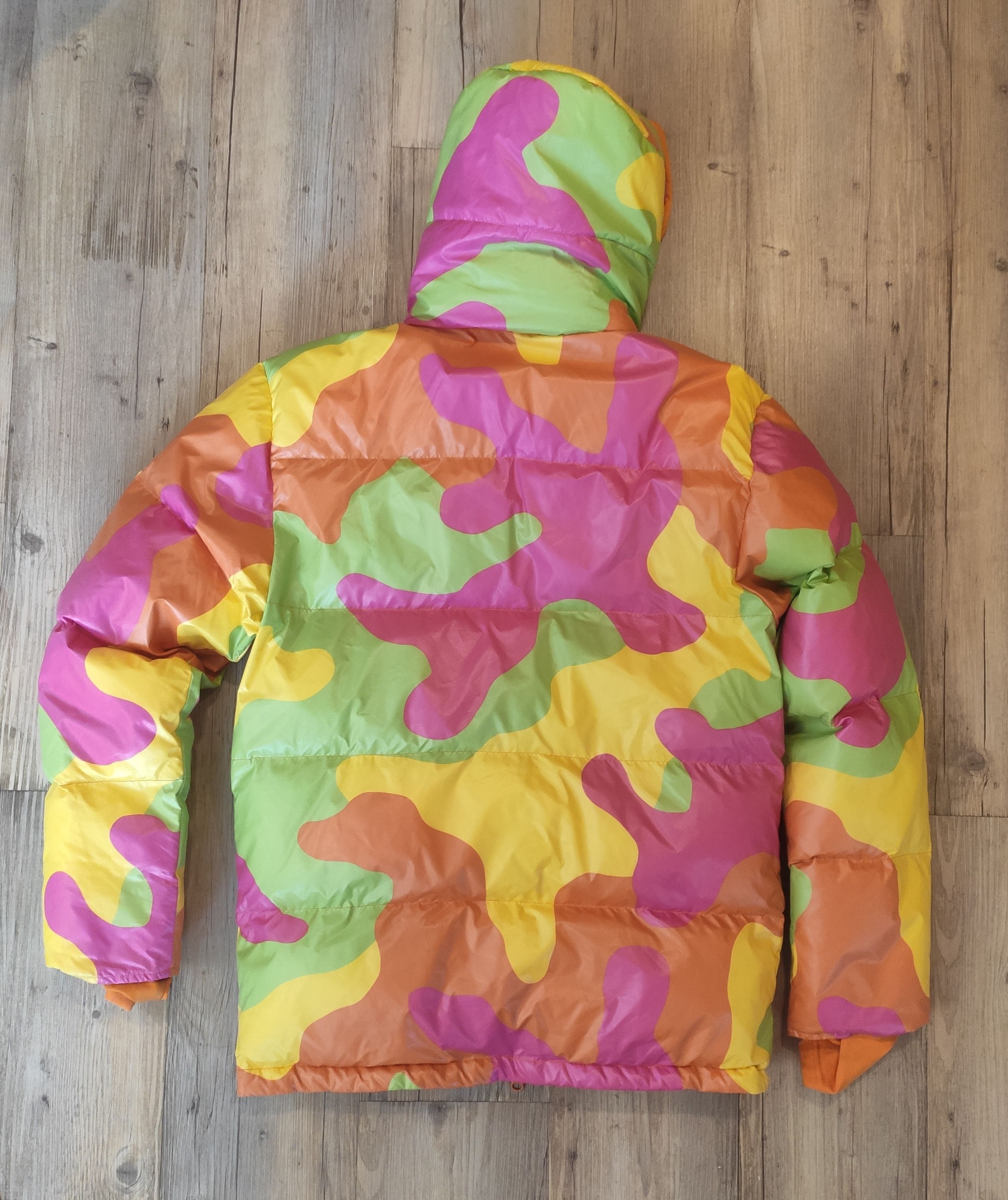 Adidas × Jeremy Scott Neon Camouflage puffer.Like Vetements or Balenciaga Size L / US 10 / IT 46 - 9 Thumbnail
