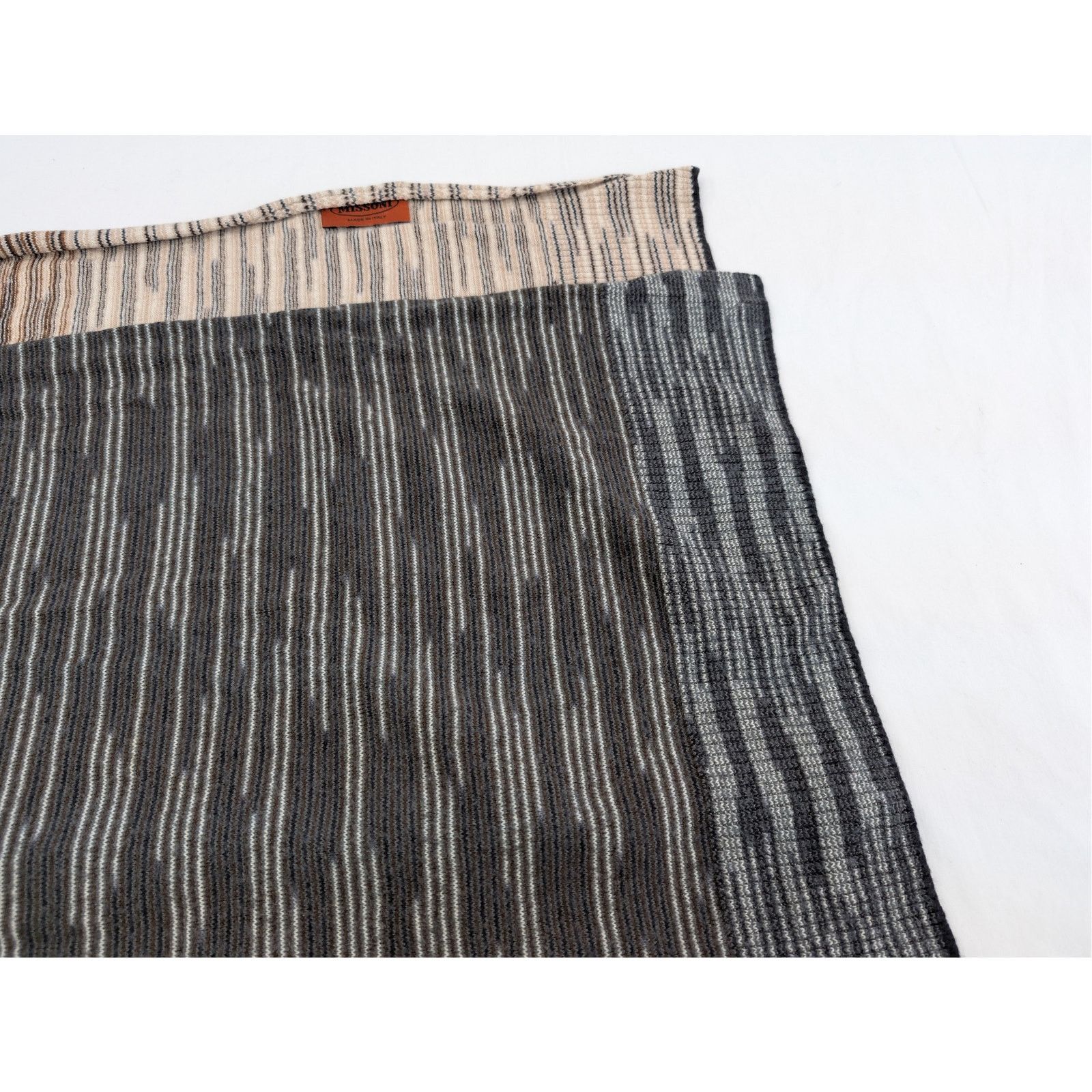 Missoni o1rshd1 Size: OS / striped knit scarf in Multicolor Size ONE SIZE - 2 Thumbnail