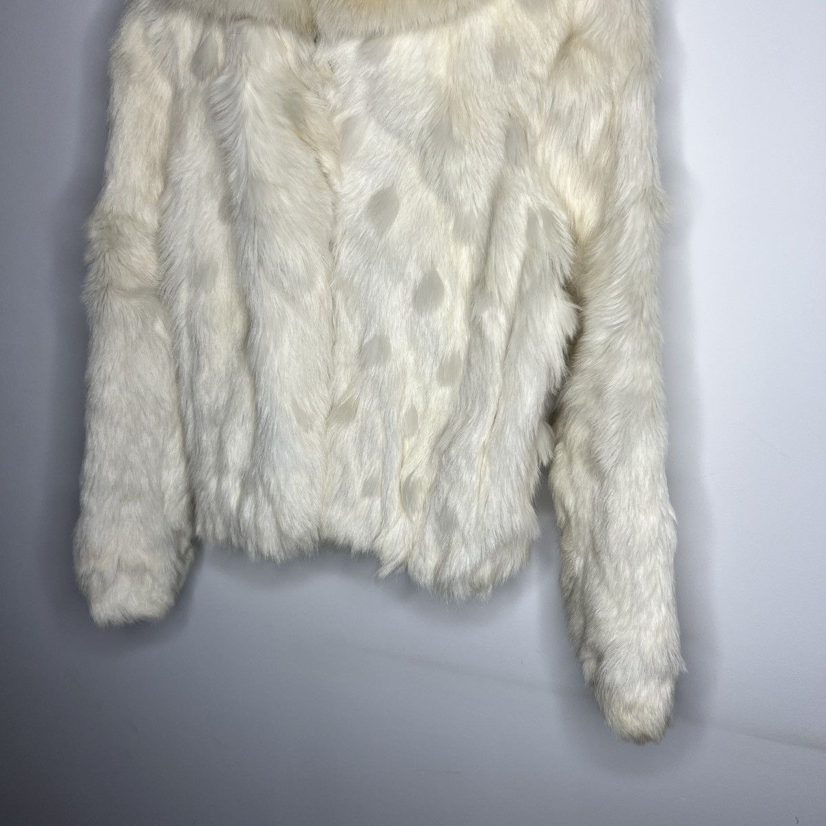 Morgan De Toi Morgan De Tou Vintage Fur Cropped Bomber Jacket RARE Size S / US 4 / IT 40 - 2 Thumbnail