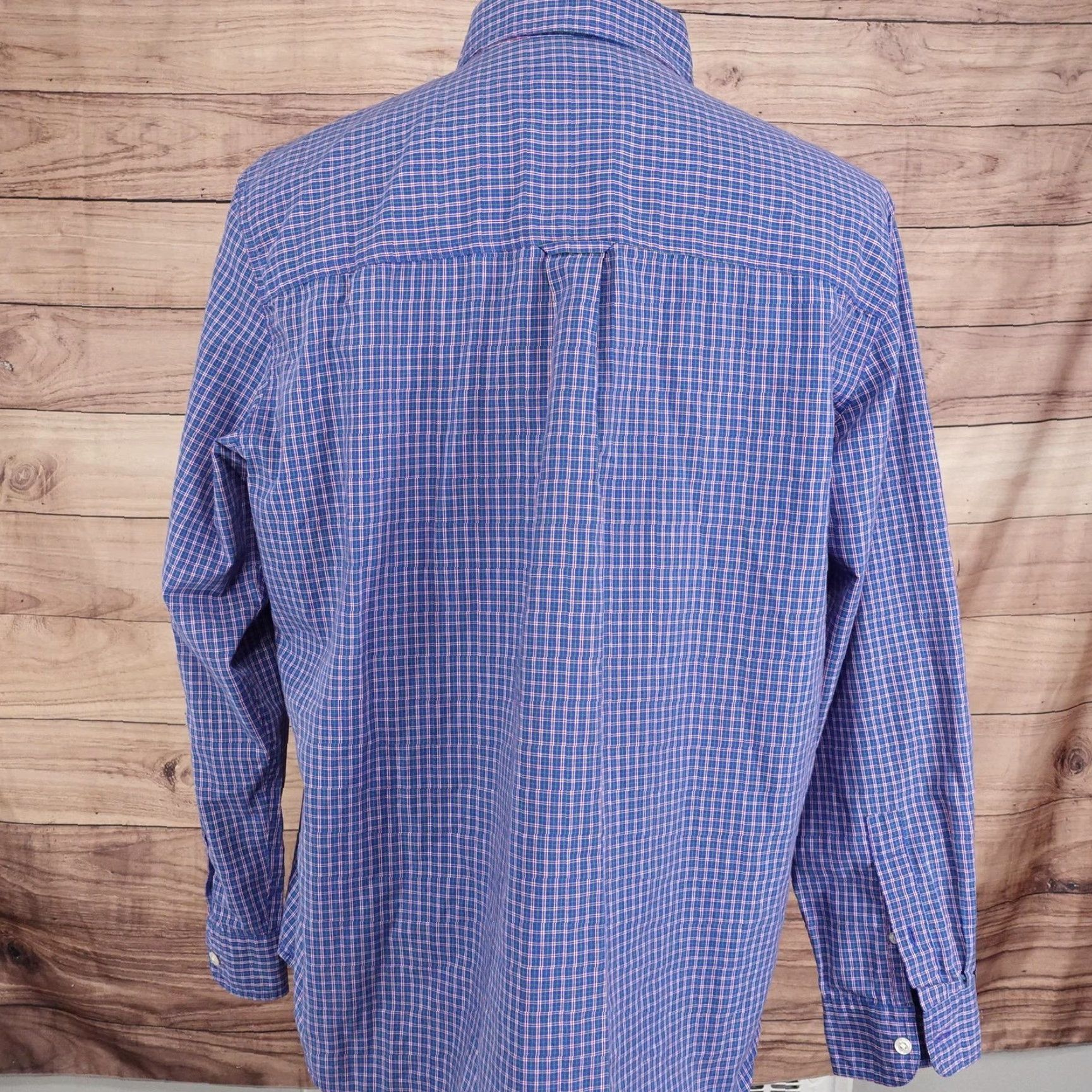 Chaps Chaps Shirt Mens Large Blue Plaid Easy Care Button Down Long Sleeve Casual Size US L / EU 52-54 / 3 - 4 Thumbnail