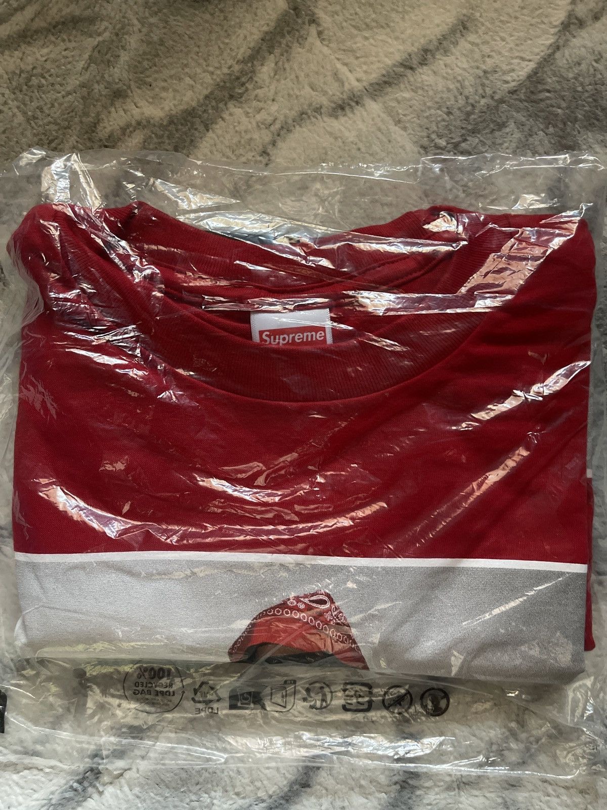 Supreme Supreme Playboi Carti Tee Red Size US S / EU 44-46 / 1 - 1 Thumbnail