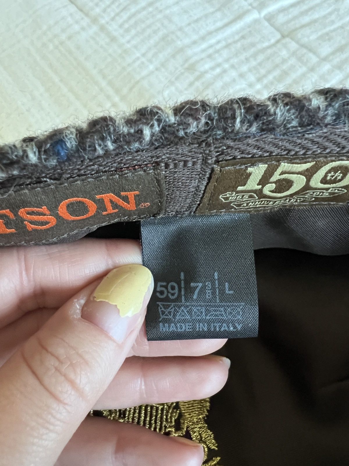 Stetson Stetson Volterra Italy 150th Anniversary Wool Newsboy 59/L Size ONE SIZE - 3 Thumbnail