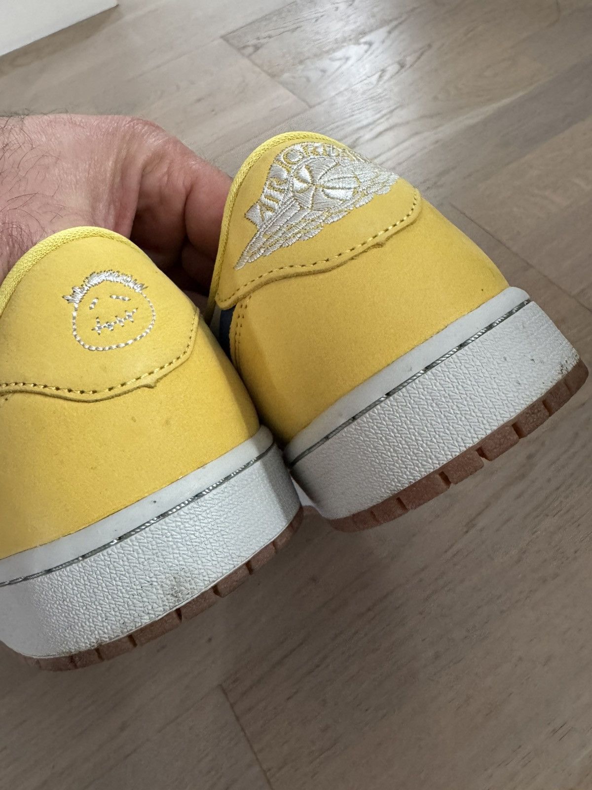 Nike × Travis Scott Air Jordan x Travis Scott Air Jordan 1 Low 0g US10.5 Canary Size US 10.5 / EU 43-44 - 10 Thumbnail