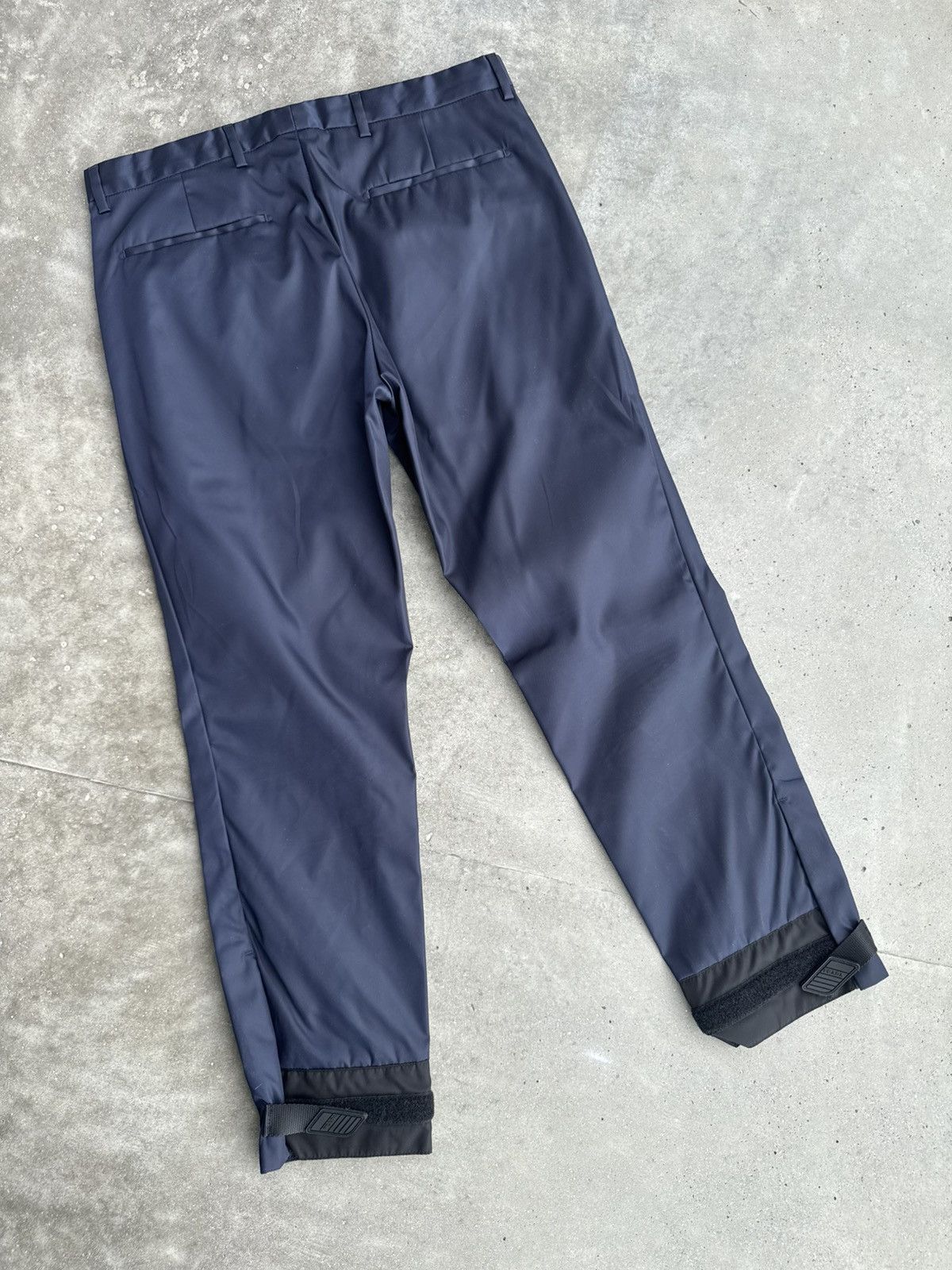 Prada Prada Nylon Navy Set Jacket + Pants Designer Luxury paris Size US M / EU 48-50 / 2 - 7 Thumbnail