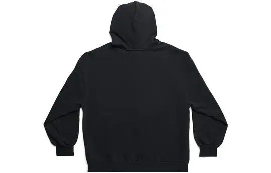 Balenciaga o1w1db10425 Outside Loop Zip-up Hoodie Small Fit in Black Size L / US 10 / IT 46 - 2 Thumbnail