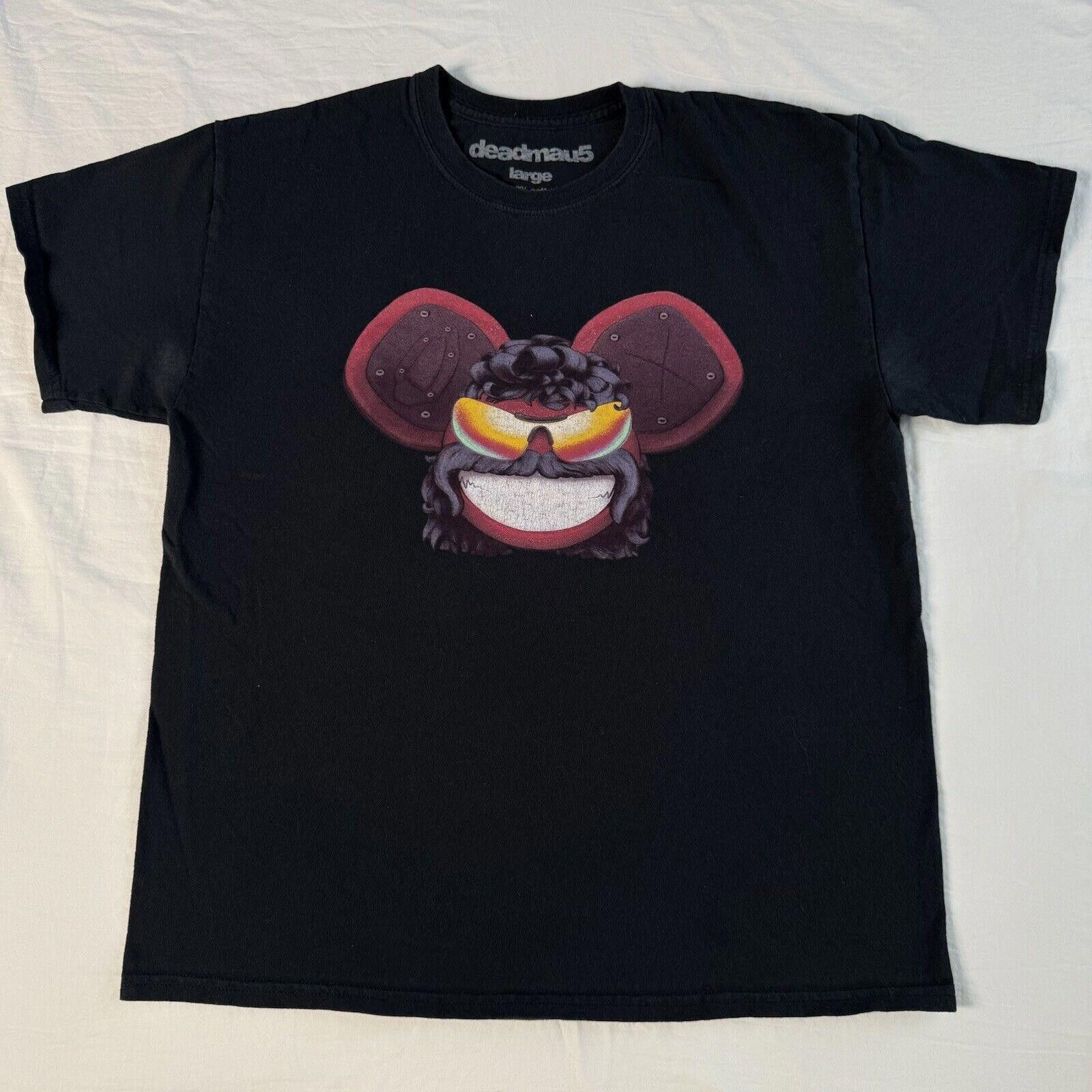 Designer Ultra Rare deadmau5 T-Shirt Size L Official EDM Size US L / EU 52-54 / 3 - 2 Thumbnail