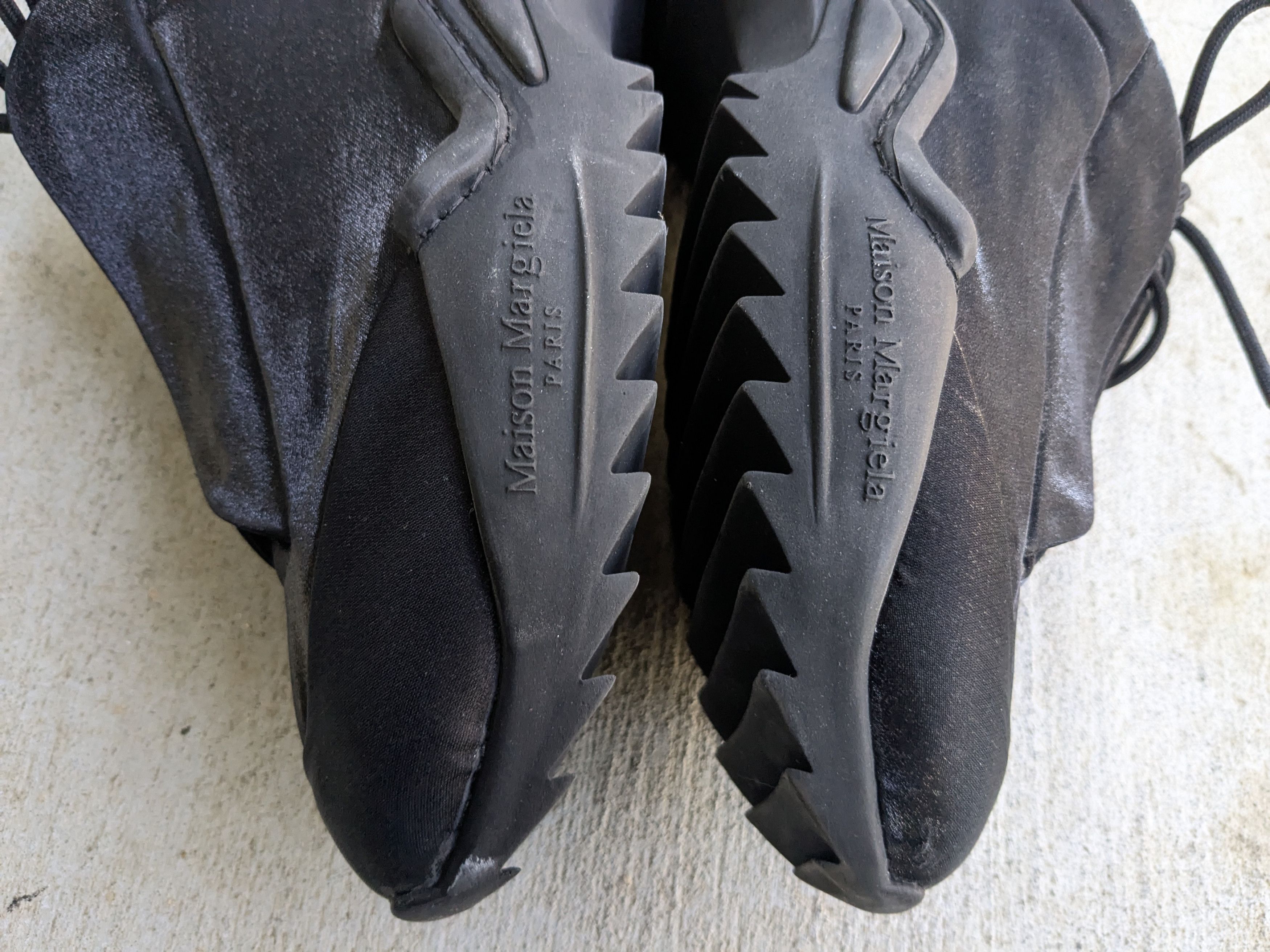 Maison Margiela Maison Margiela Future Black Low Satin 10 43 Size US 10 / EU 43 - 12 Thumbnail