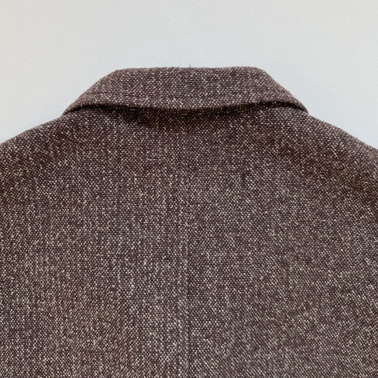 Comme des Garcons Homme Plus S/S 1995 Brown Weave Cotton Overcoat Size US M / EU 48-50 / 2 - 16 Thumbnail