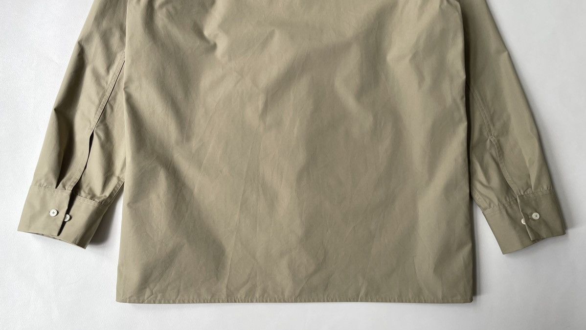 Jil Sander Sage Green Cotton Utility Shirt Size US L / EU 52-54 / 3 - 14 Thumbnail