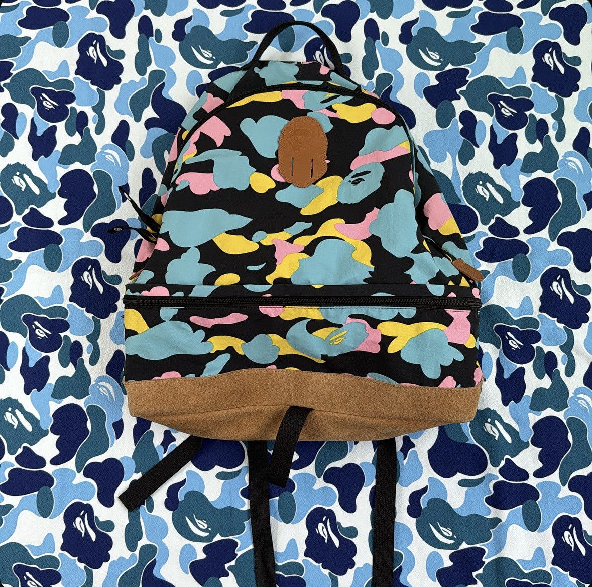 Bape 2005 Cotton Candy Camo Backpack Size ONE SIZE - 1 Thumbnail