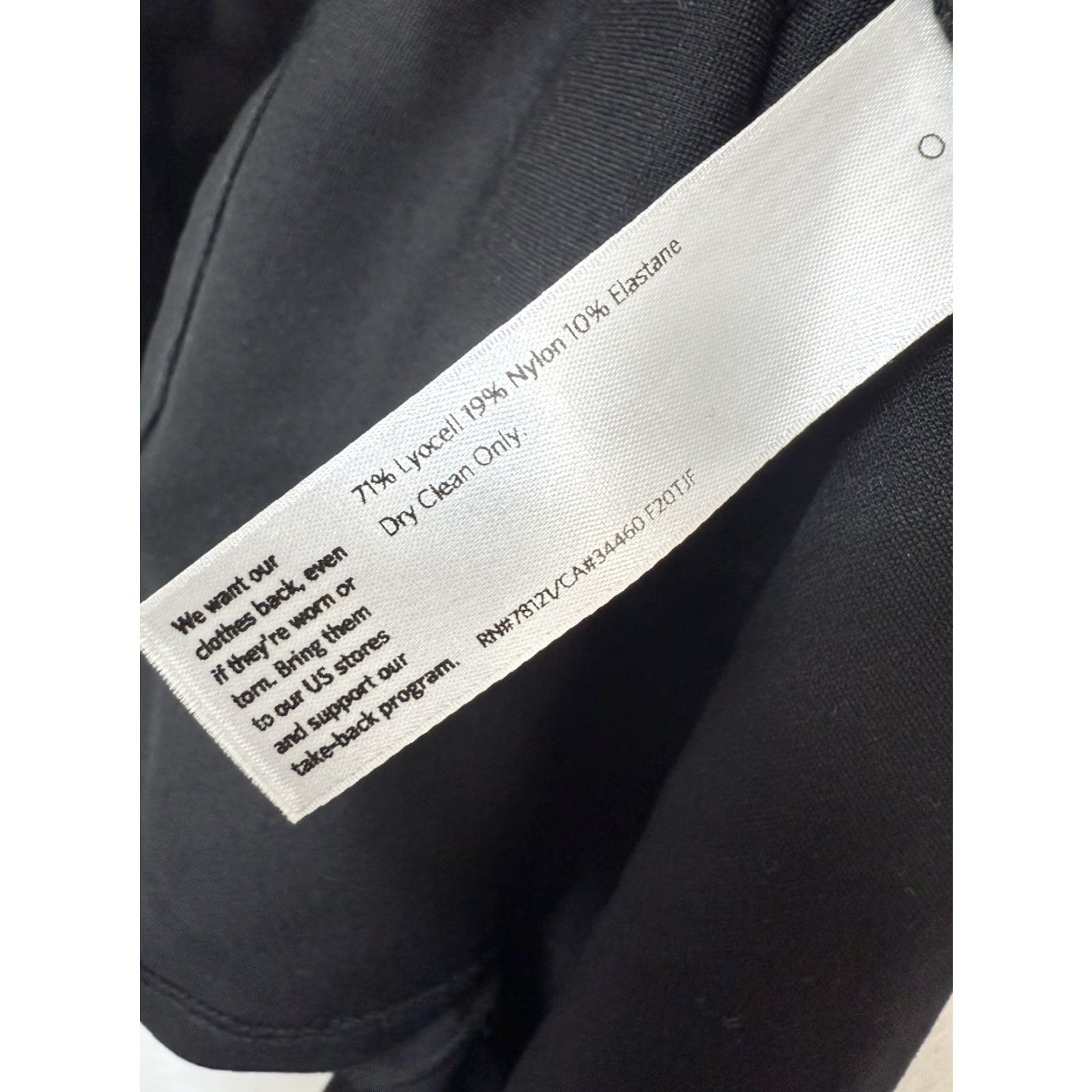 Eileen Fisher Eileen Fisher Tank Dress Sleeveless Black XS Petite Women) Size XS / US 0-2 / IT 36-38 - 6 Thumbnail