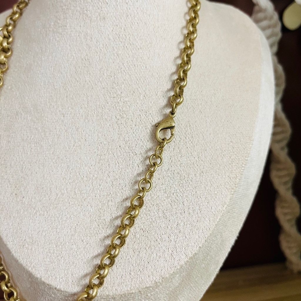 Jewelry Boho Owl Pendant Necklace Gold Toned Metal Chain Size ONE SIZE - 6 Thumbnail