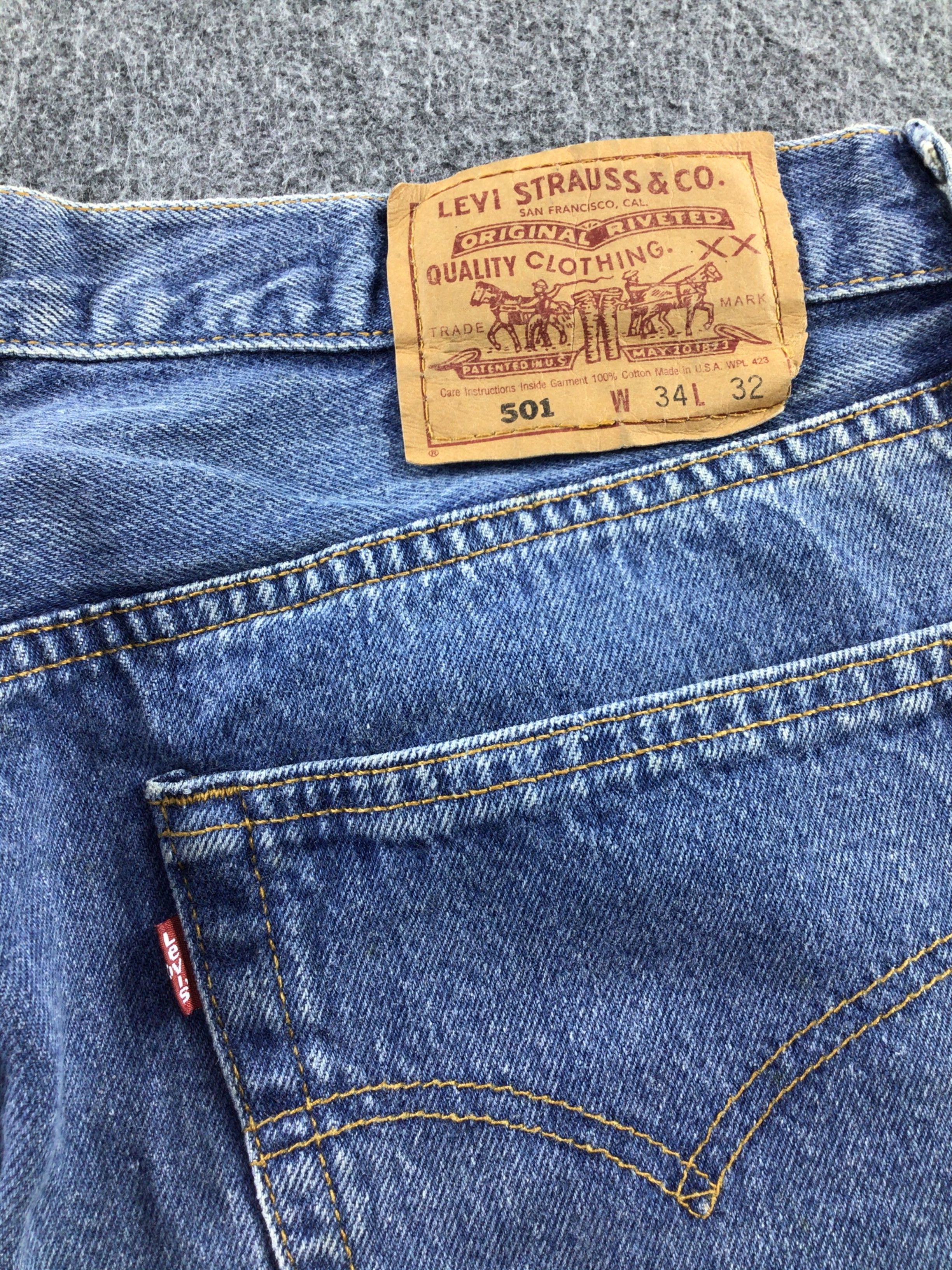Levi's × Vintage Vintage Levis 501 Stone Wash Jeans-JM728 Size US 33 - 5 Thumbnail