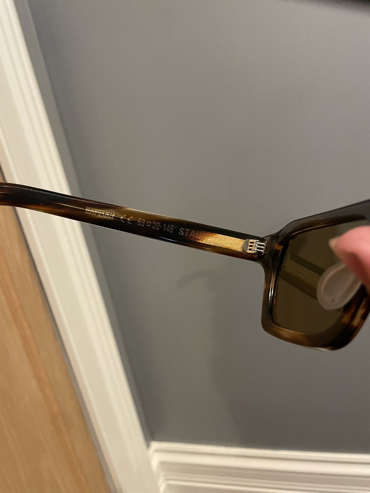 Staunton Post Modern Primitive Sunglasses Havana in Brown, Men's — image 6 of 6