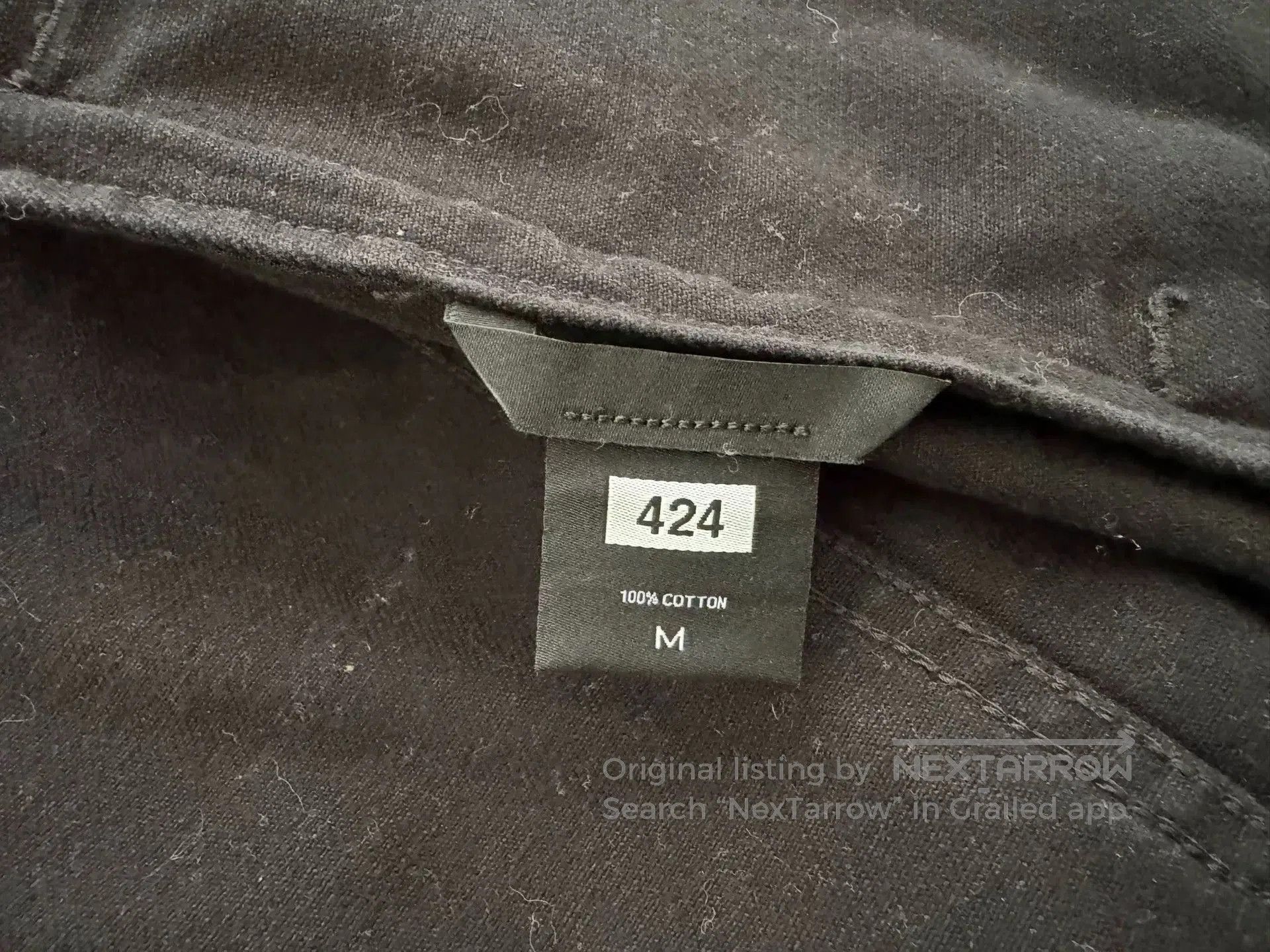 424 424 Denim Complex Wash Jacket. Size US M / EU 48-50 / 2 - 3 Thumbnail