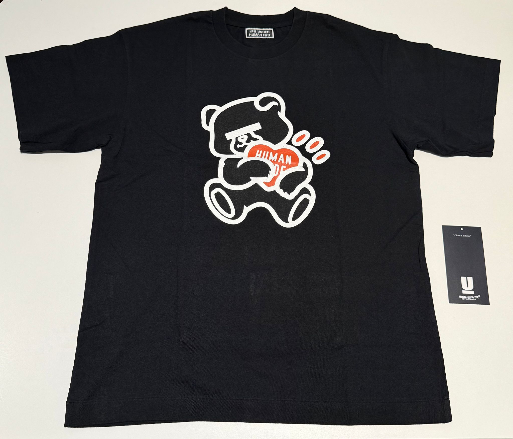 Human Made × Undercover HUMAN MADE x UNDERCOVER BLACK GRAPHIC T-SHIRT 2025 Size US L / EU 52-54 / 3 - 1 Thumbnail