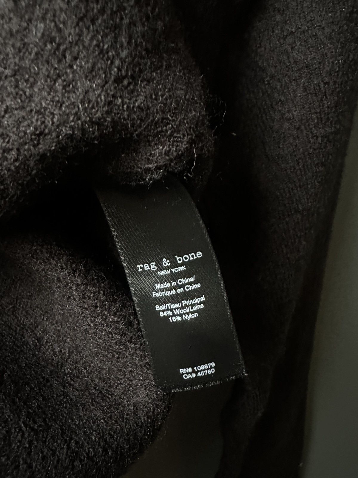 Rag & Bone Rag & Bone Relaxed Wool Knit Sweater Size L Size L / US 10 / IT 46 - 5 Thumbnail