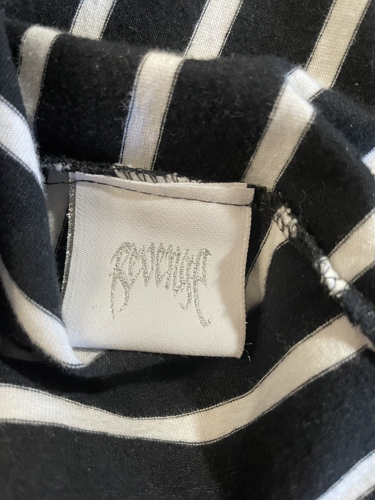 Revenge Revenge Striped Outline Logo Tee Size US M / EU 48-50 / 2 - 12 Thumbnail