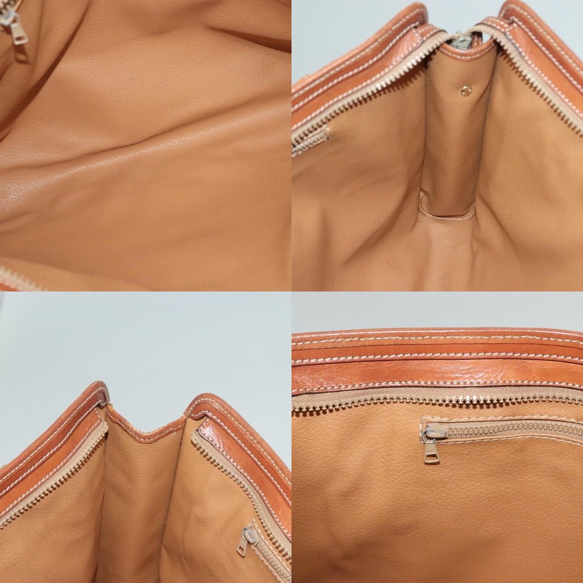 Celine CELINE Macadam Canvas Tote Bag Beige Gold Size ONE SIZE - 12 Thumbnail