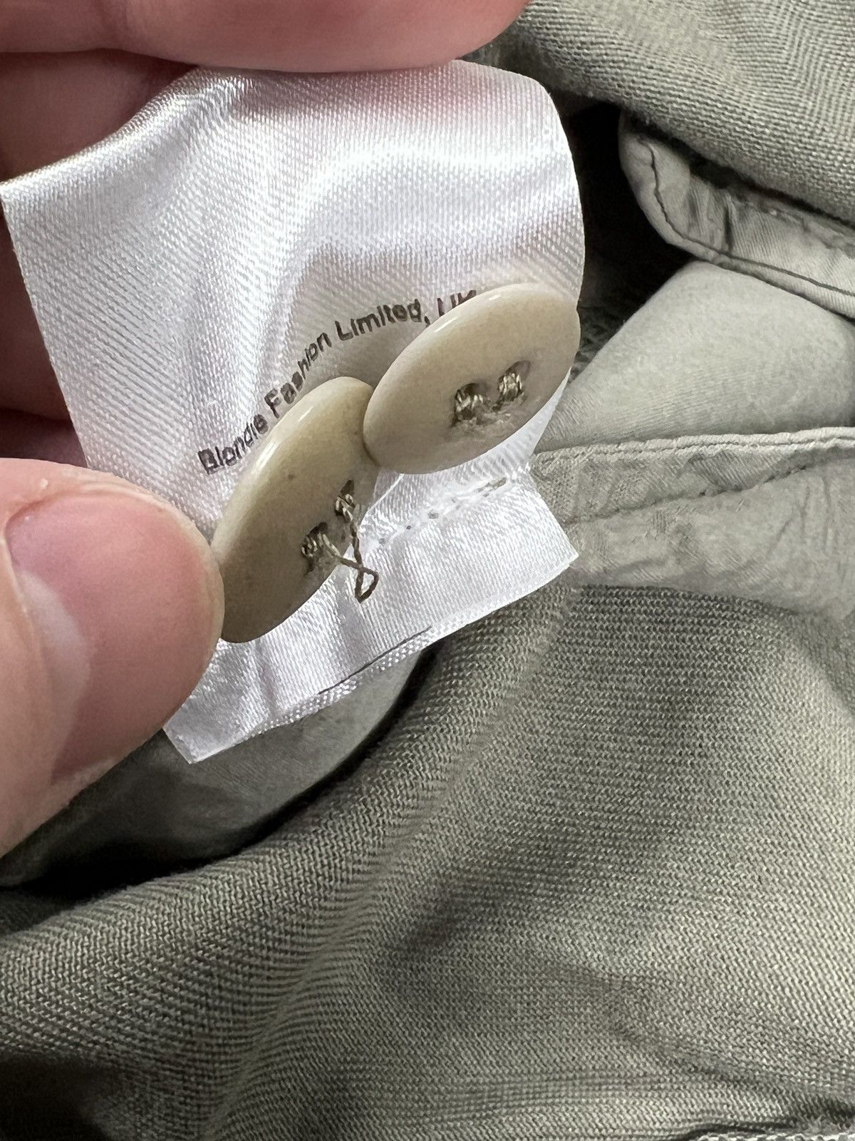 Folk Folk Assembly Pant - Sage Cotton Linen Men’s Size 2 Size US 32 / EU 48 - 11 Thumbnail