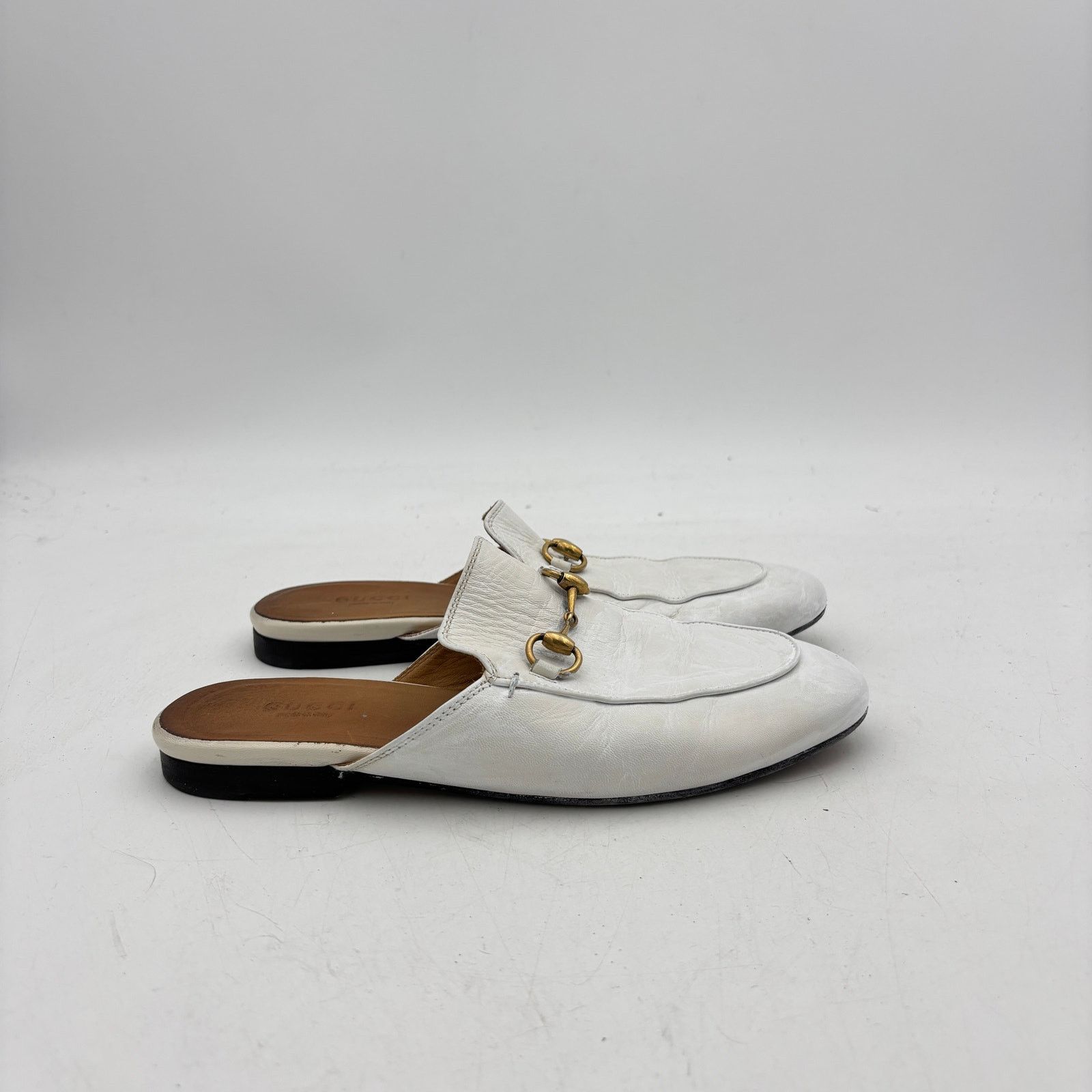 Gucci Gucci Princetown Horsebit Leather Mules Loafers Women's 36 Size US 6 / IT 36 - 3 Thumbnail