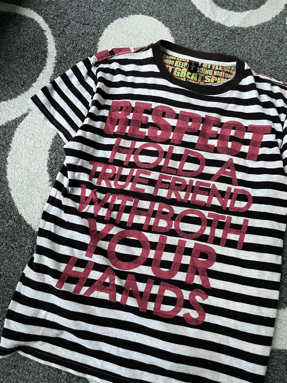 Japanese Brand JAPANESE SPACE OPERA STRIPED TEE Size US M / EU 48-50 / 2 - 2 Thumbnail