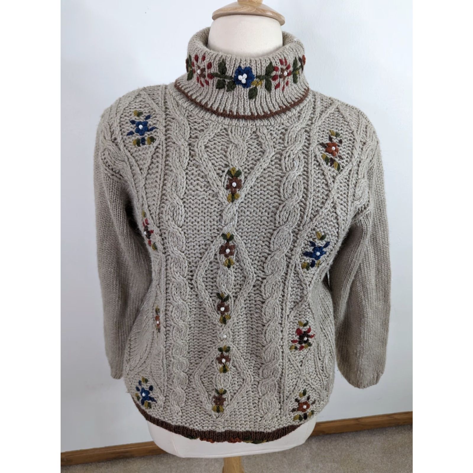 Vintage VINTAGE Sweater Shirt? Size L / US 10 / IT 46 - 2 Thumbnail