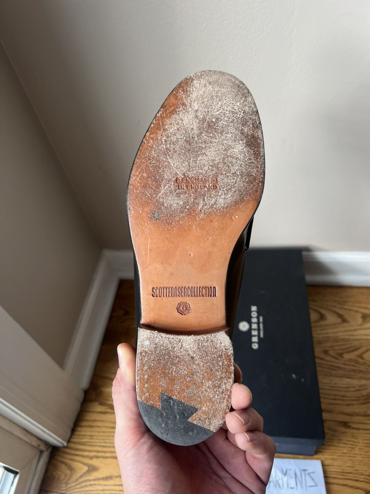 Scott Fraser Collection Scott Fraser Collection Black Tassel Loafer Size US 10.5 / EU 43-44 - 5 Thumbnail