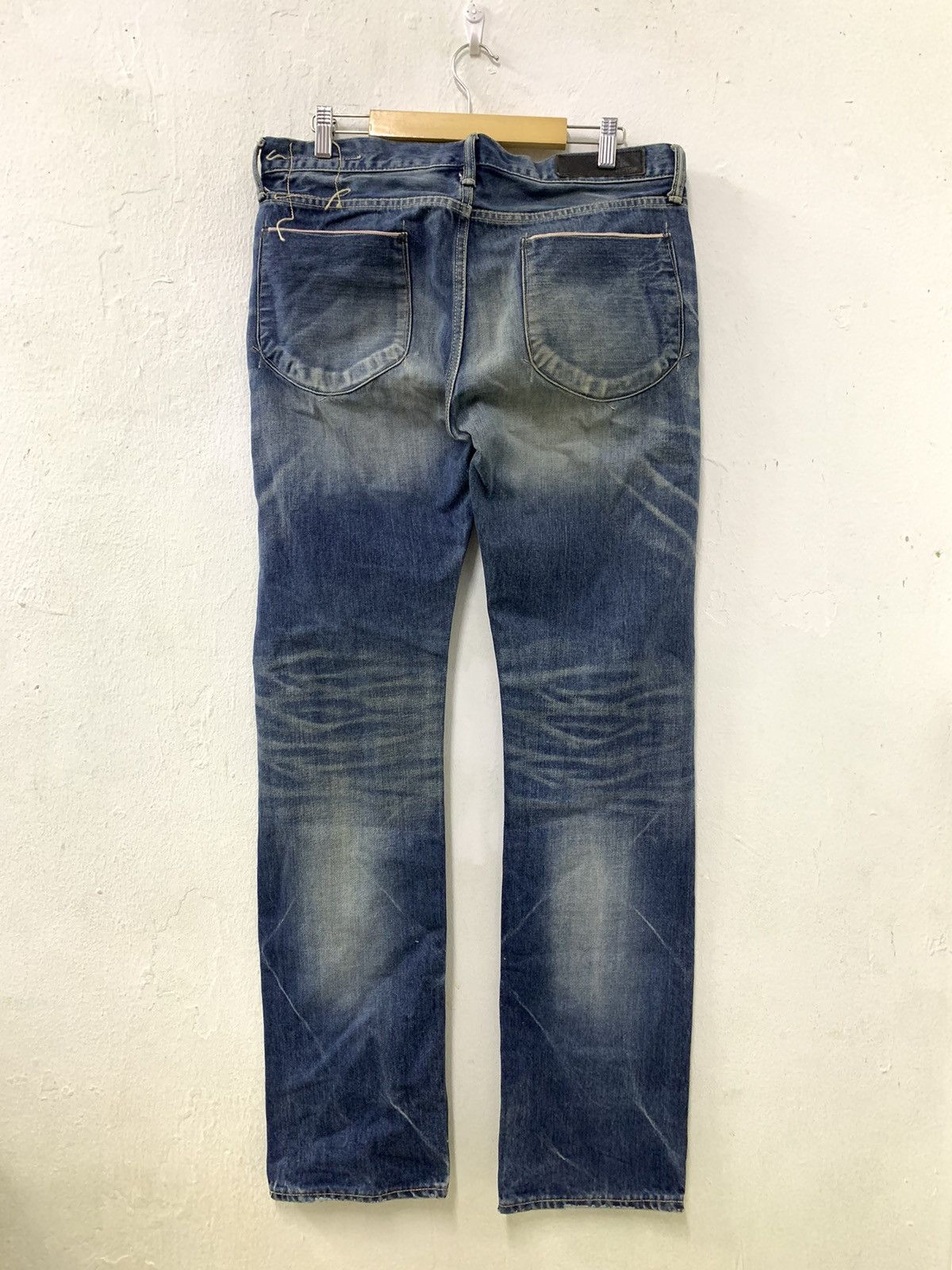 Japanese Brand KURO Selvedge Graphite Denim Size US 32 / EU 48 - 2 Thumbnail
