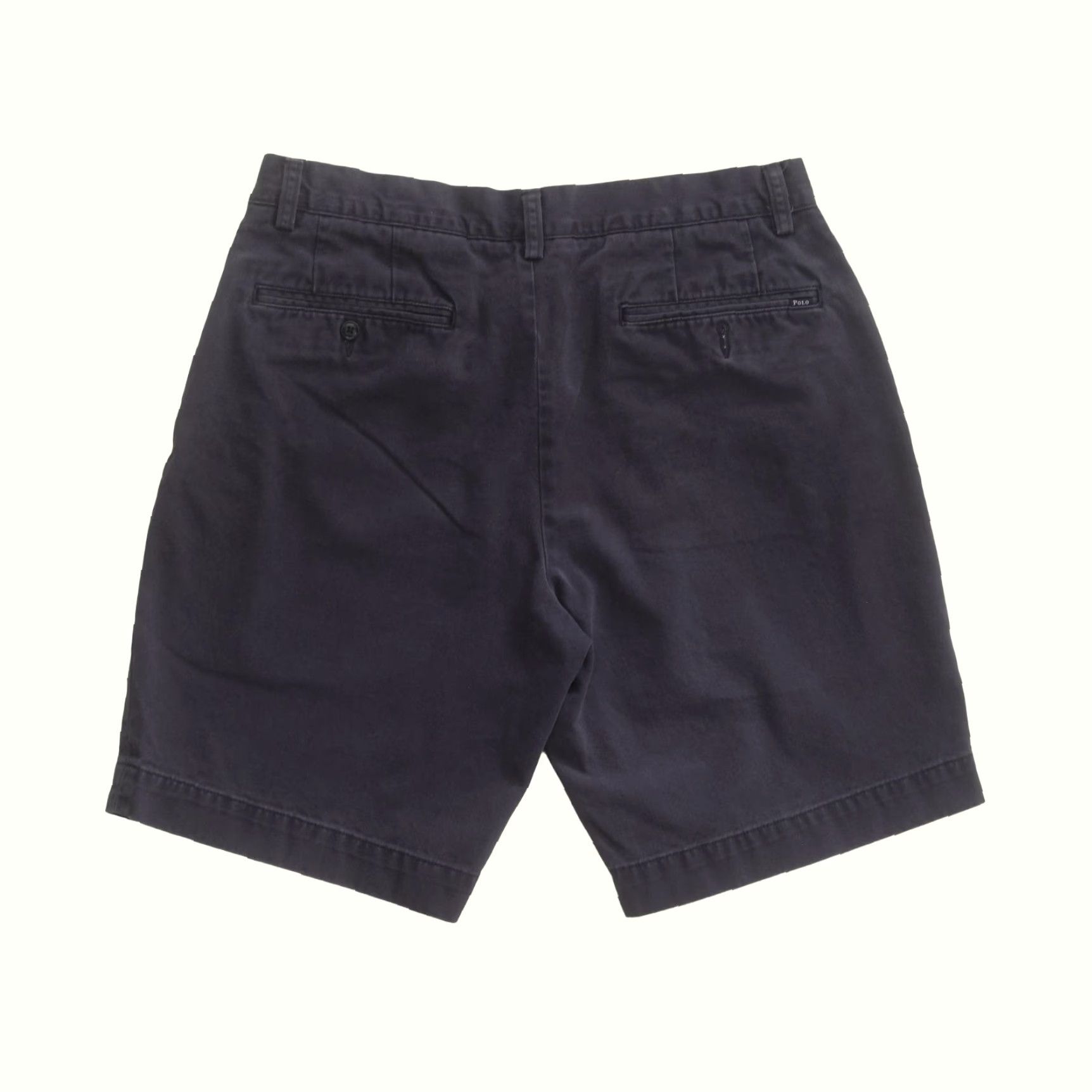 Polo Ralph Lauren RALPH LAUREN POLO VTG 90s Y2K CLASSIC FIT BLUE COTTON CHINO 9" SHORTS MEN SZ 32 Size US XS / EU 42 / 0 - 3 Thumbnail