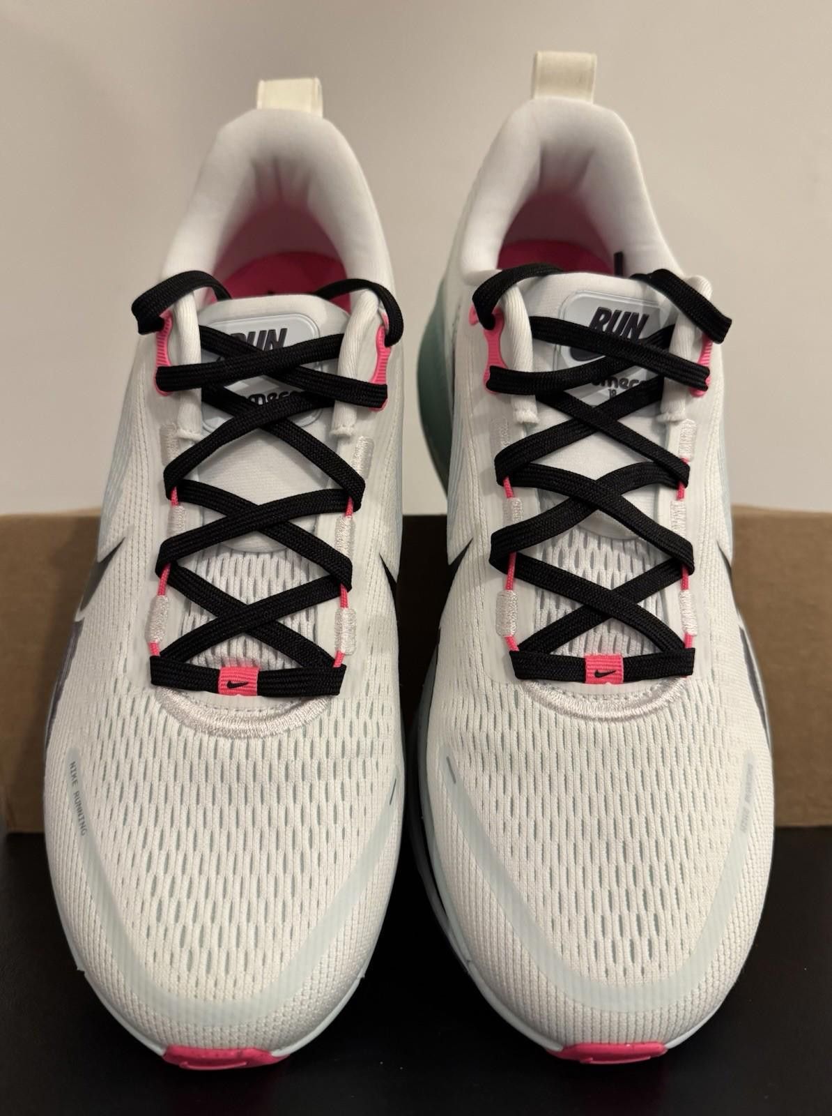 Nike Size 9.5M- Nike Vomero 18 “White Glacier” Black Blue Pink Size US 10 / EU 43 - 4 Thumbnail