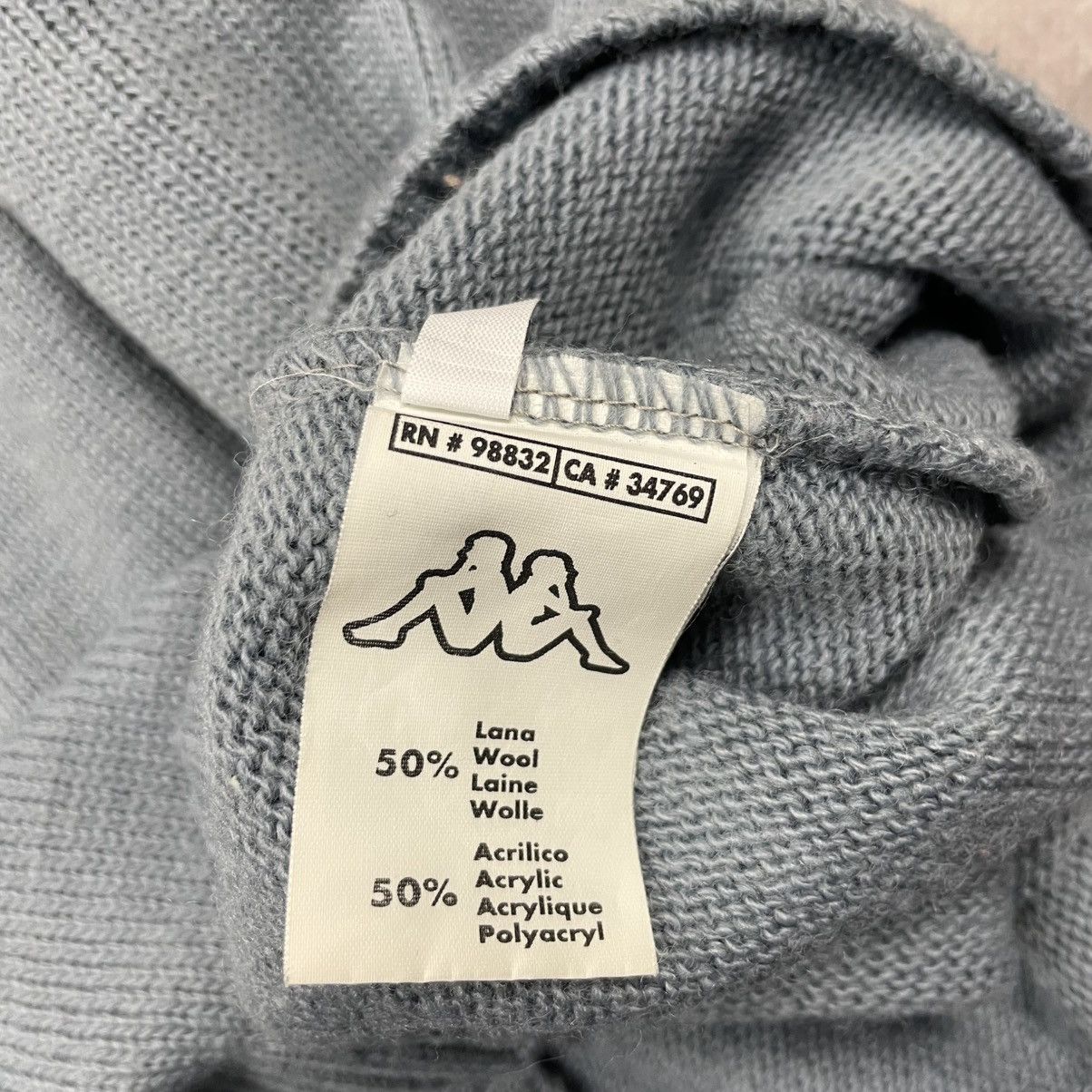 Kappa Vintage Kappa Wool Sweatshirt Size US L / EU 52-54 / 3 - 9 Thumbnail