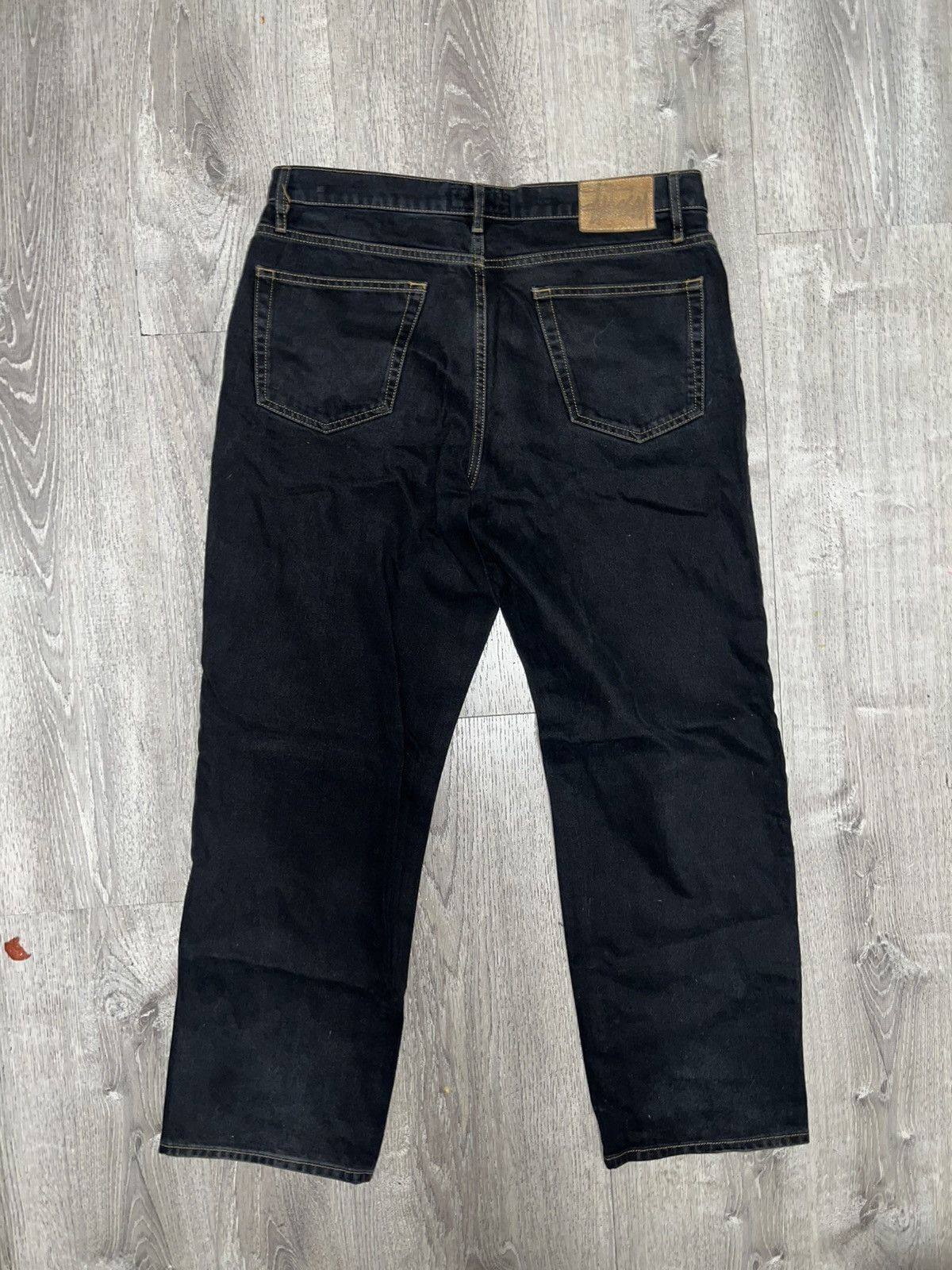Stussy Stussy Classic Denim Jeans in Black 34 Straight Leg Fit Size US 34 / EU 50 - 3 Thumbnail