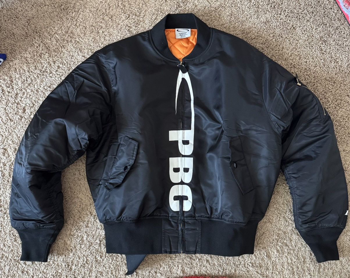 ジャケット・アウター Playboi Carti lam Swamp Tire Bomber MA-1 Playboi Carti Iam Swamp Tire Bomber Black Men's - SS25 - GB